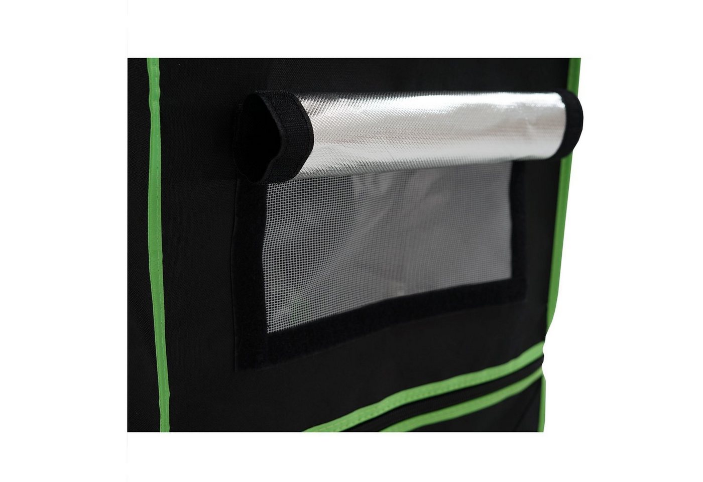 Thumbnail - Zelsius Gewächshaus Grow Tent 120 x 60 x 180 cm grau/schwarz Pflanzenzucht Indoor