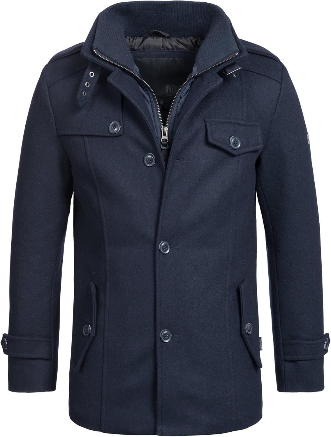 Indicode Kurzmantel Indicode Herren Brandon Kurzmantel günstig online kaufen