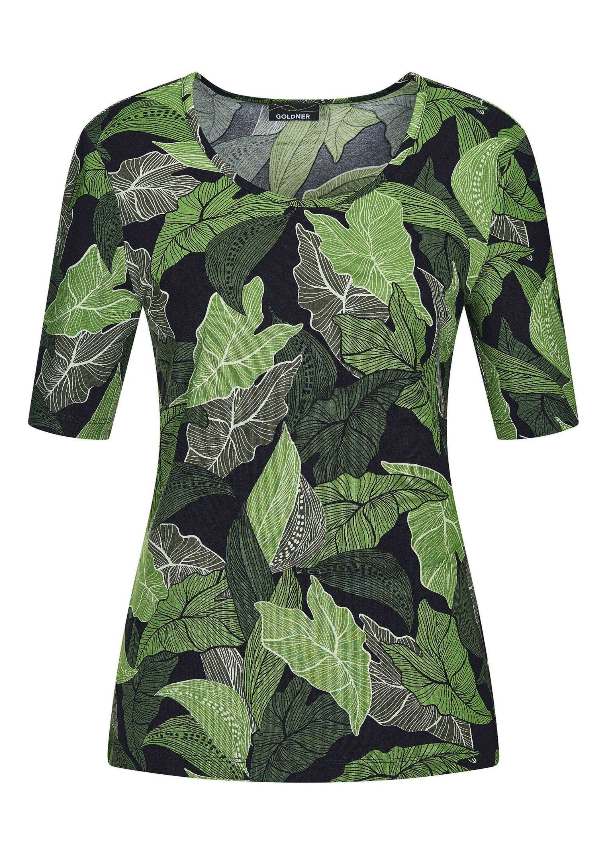 GOLDNER Print-Shirt Kurzgröße: Shirt