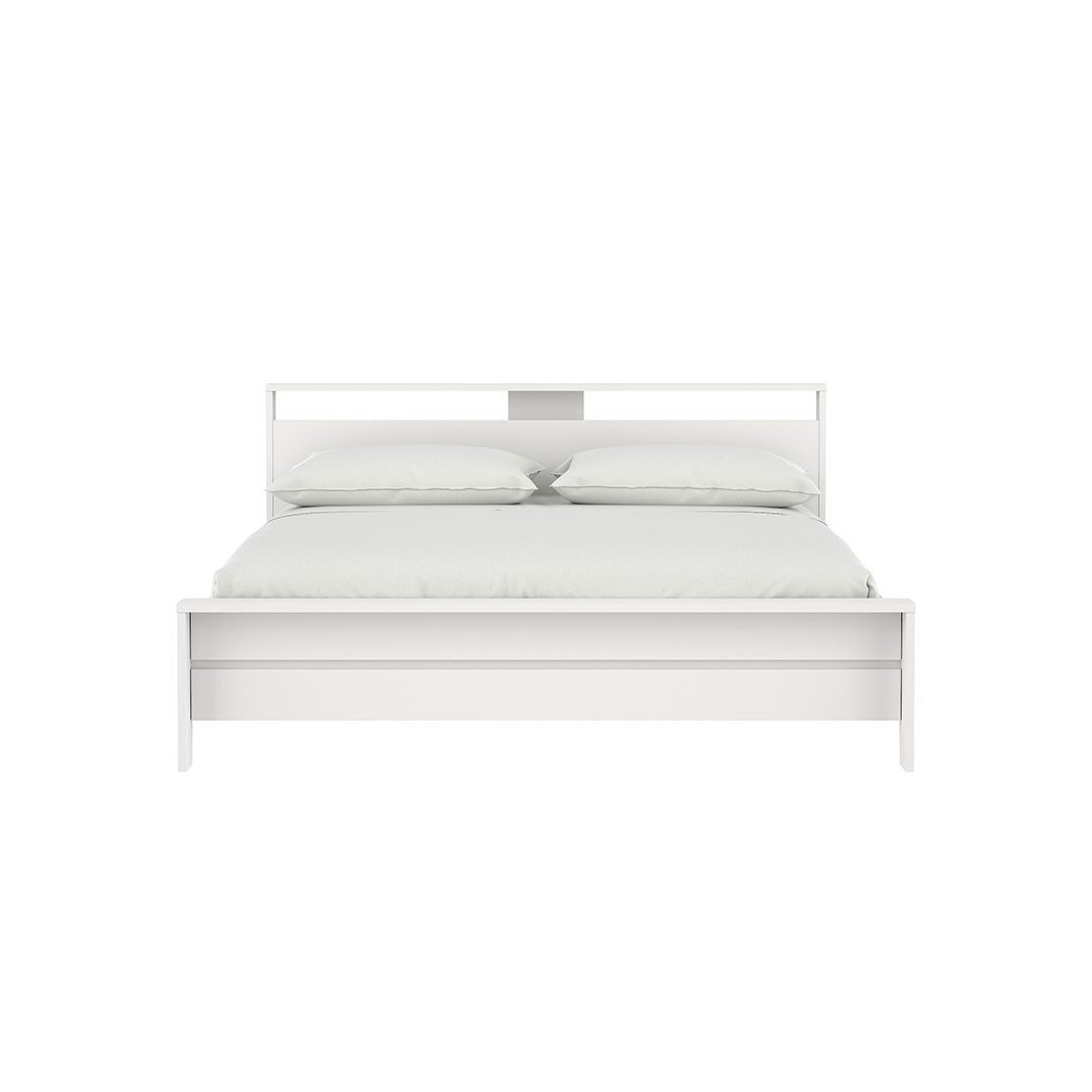 Tvilum Bett Next Bett mit 1 Einlegeboden 180x200cm weiß.