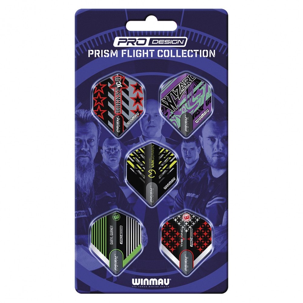 Dartscheibe Winmau Flight Collections Players 8140 - Dart-Flights.