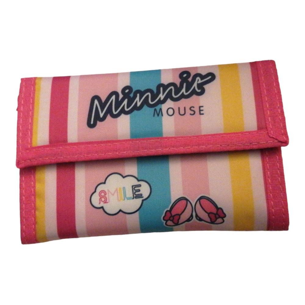 Disney Minnie Mouse Geldbörse Geldbörse / Kinder- Portemonnaie Minnie Maus mit Schriftzug