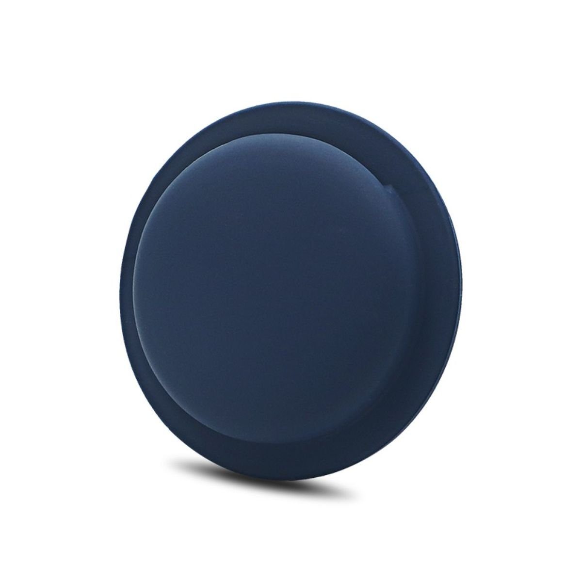 Silikonhülle Hülle Dunkelblau für Schlüsselanhänger - - 2021 Apple AirTags selbstklebend Cover CoverKingz