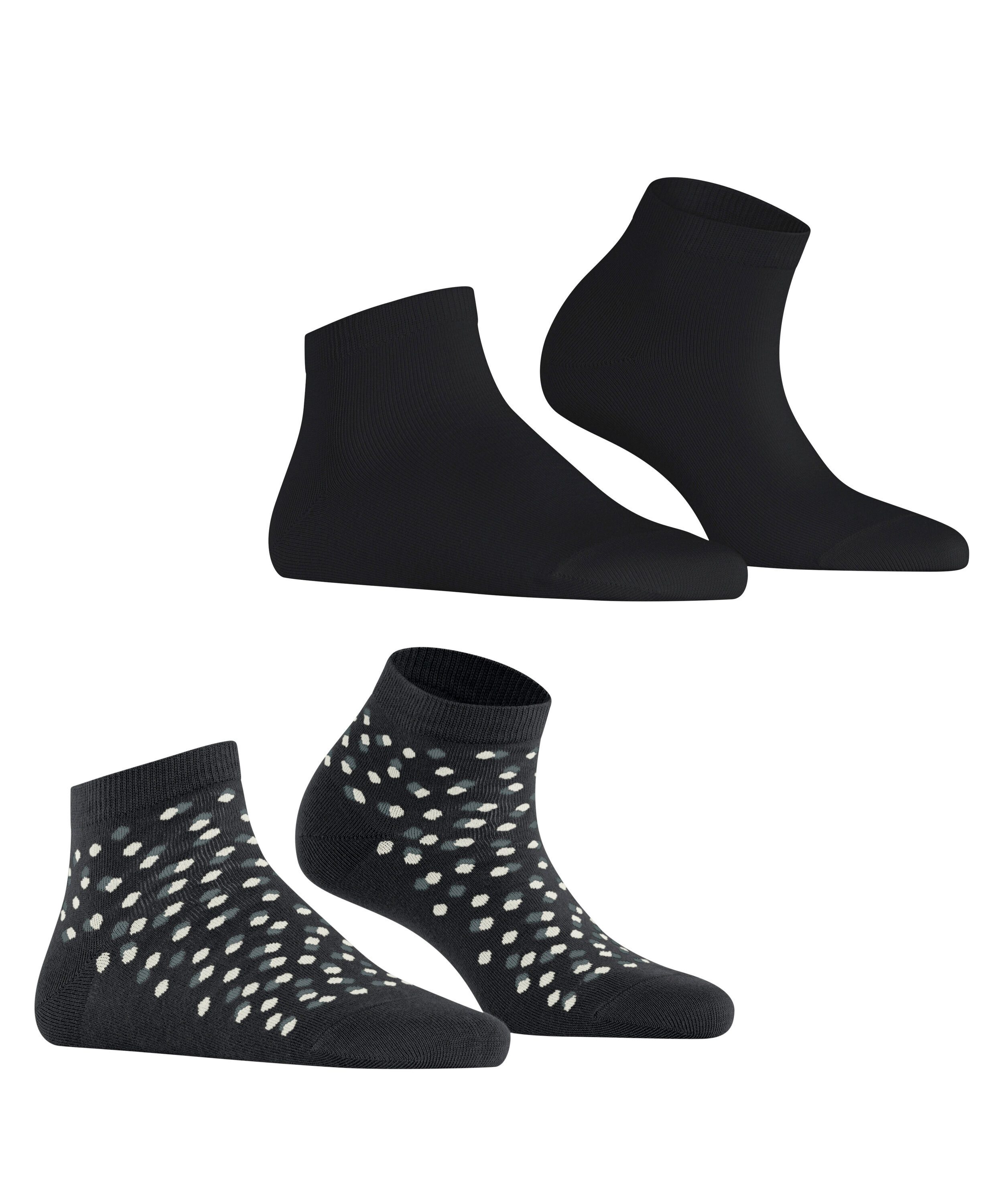 Esprit Sneakersocken Eclipse Dots 2-Pack (2-Paar)