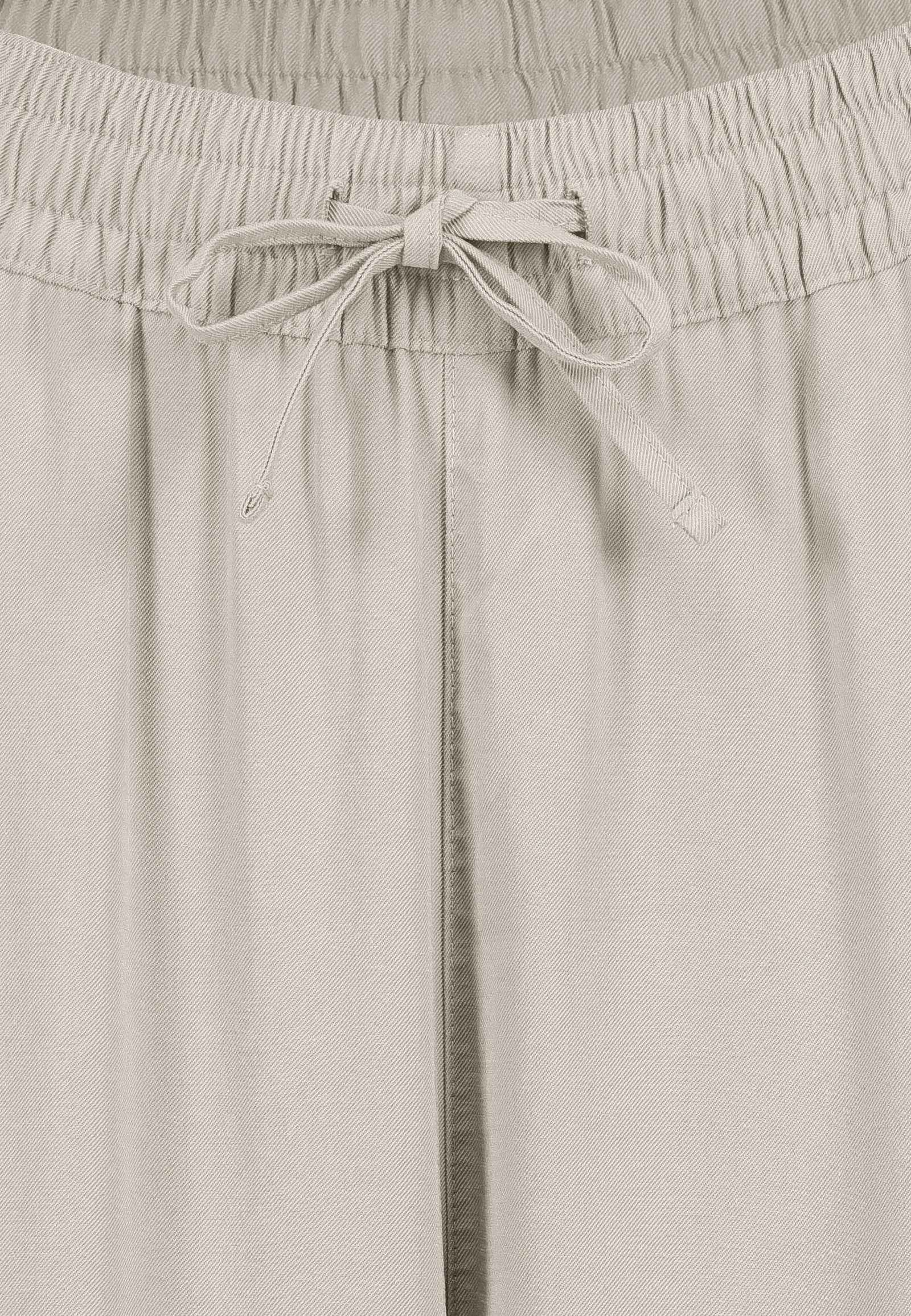 SUBLEVEL Chinos Damen Luftige Sommerhose Freizeit Weit geschnitten Stoffhose Musselin