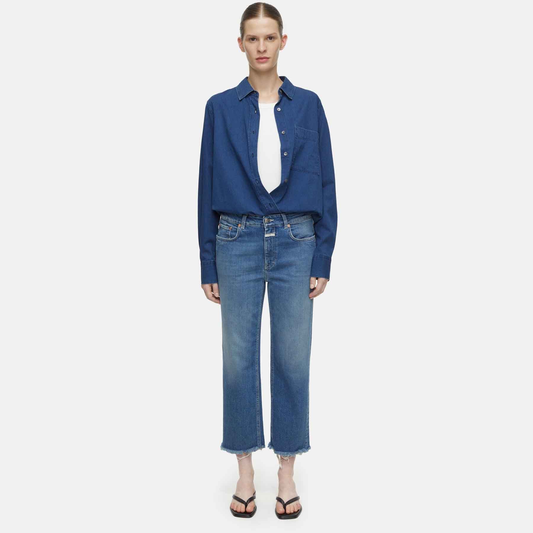 CLOSED 5-Pocket-Jeans CLOSED Jeans MILO Mid Waist - Mid Blue