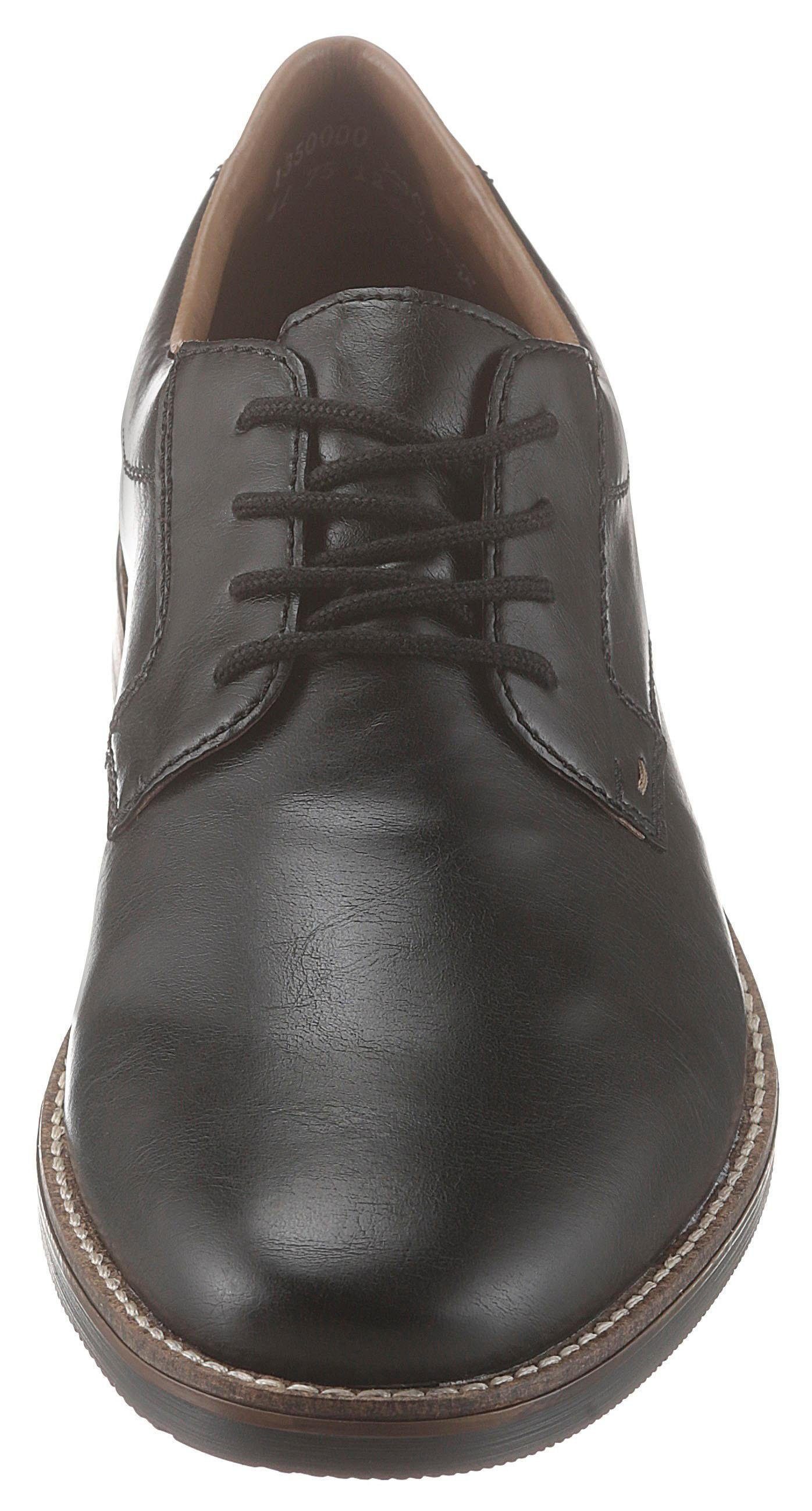 Rieker Schnürschuh mit modischen Ziernähten, Freizeitschuh, Halbschuh, Schnürschuh – Bild 4 von 5