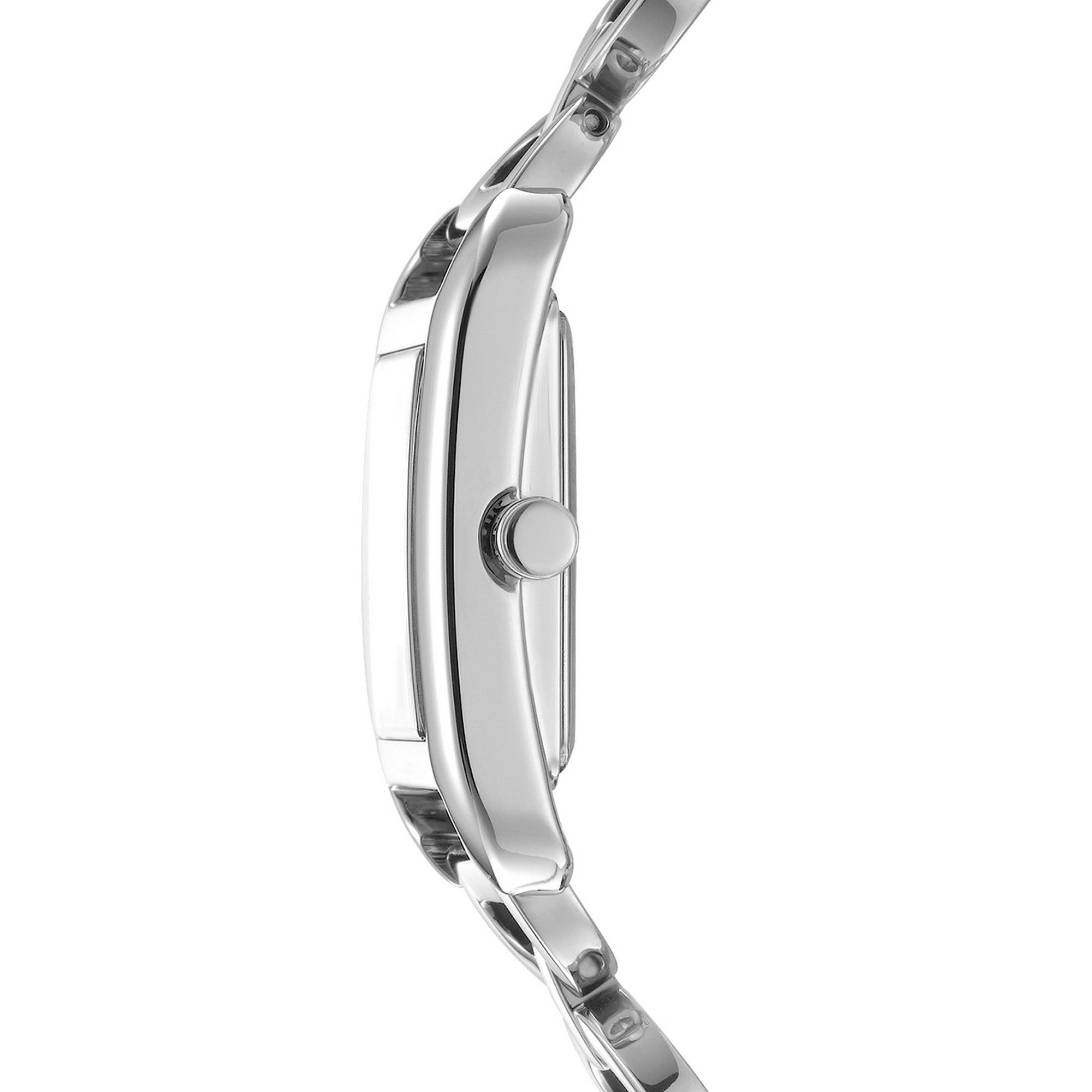 DKNY Quarzuhr Open Link square Watch DK1L142M0225, Armbanduhr, Damenuhr, Edelstahlarmband, analog