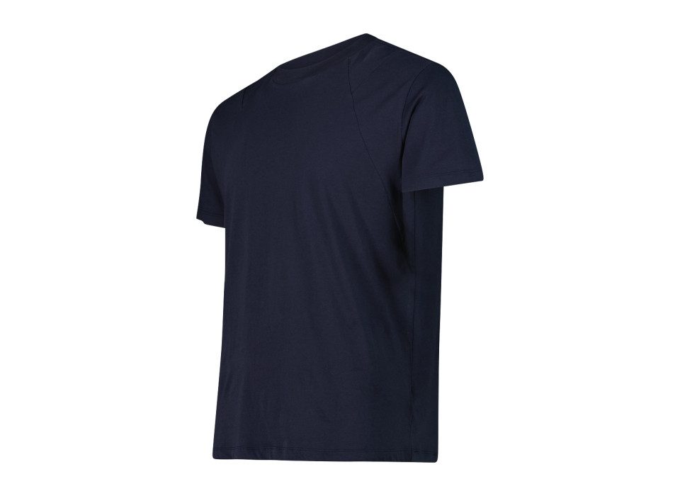 CMP Kurzarmshirt T-Shirt für Herren Bio-Baumwolle navy
