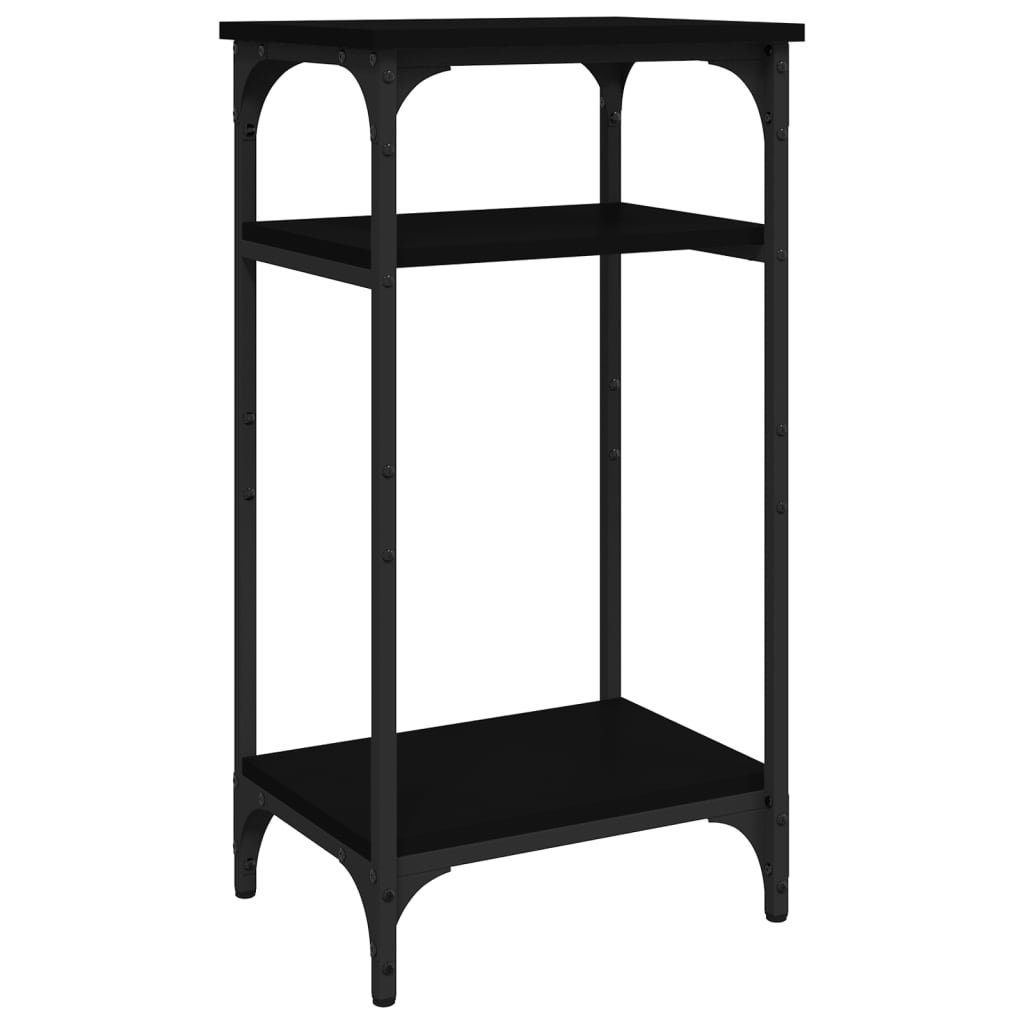 furnicato Beistelltisch Schwarz 40x30x75 cm Holzwerkstoff günstig online kaufen