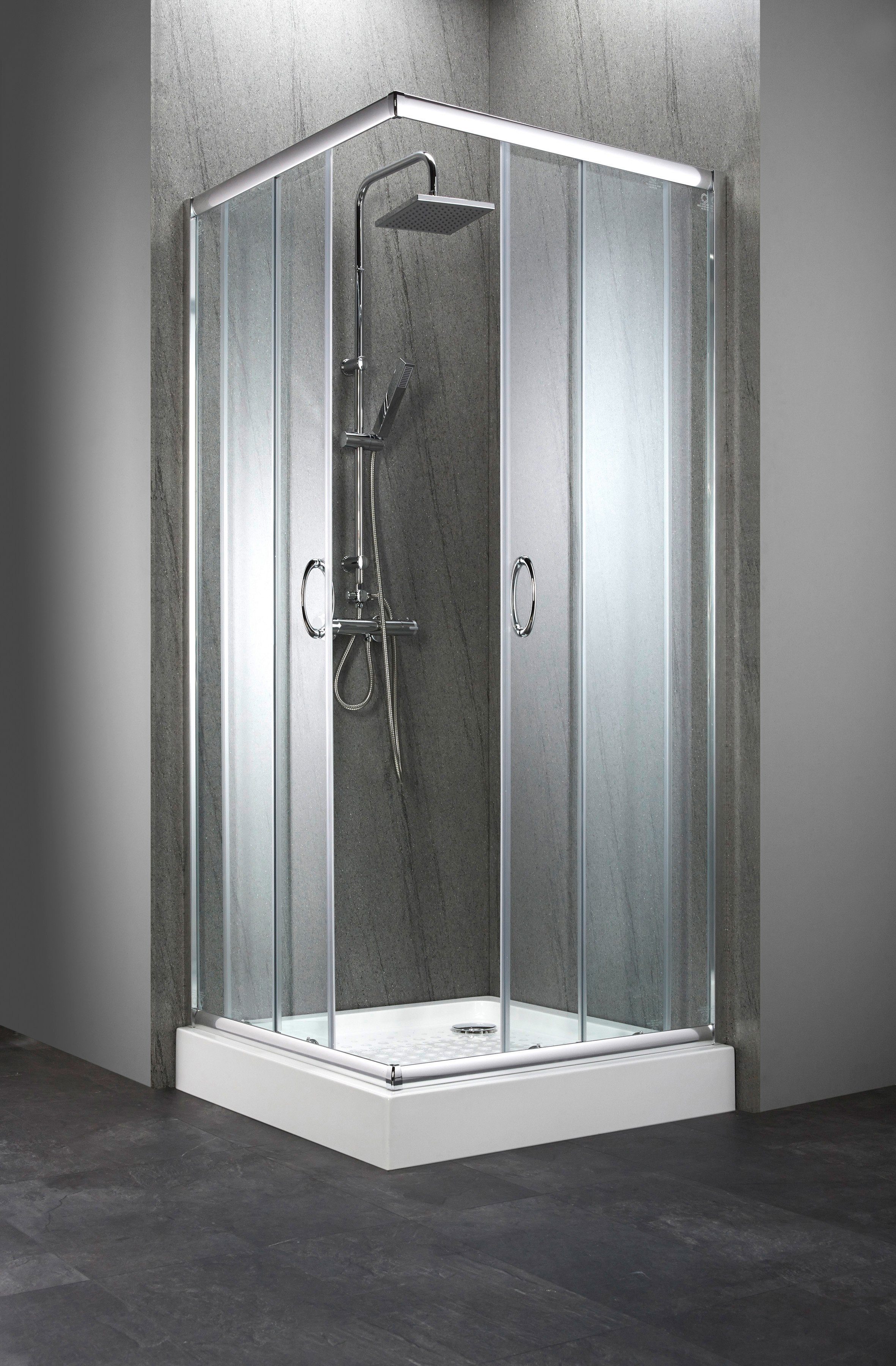 welltime Eckdusche Summer, BxT: 90x90 cm, günstig online kaufen