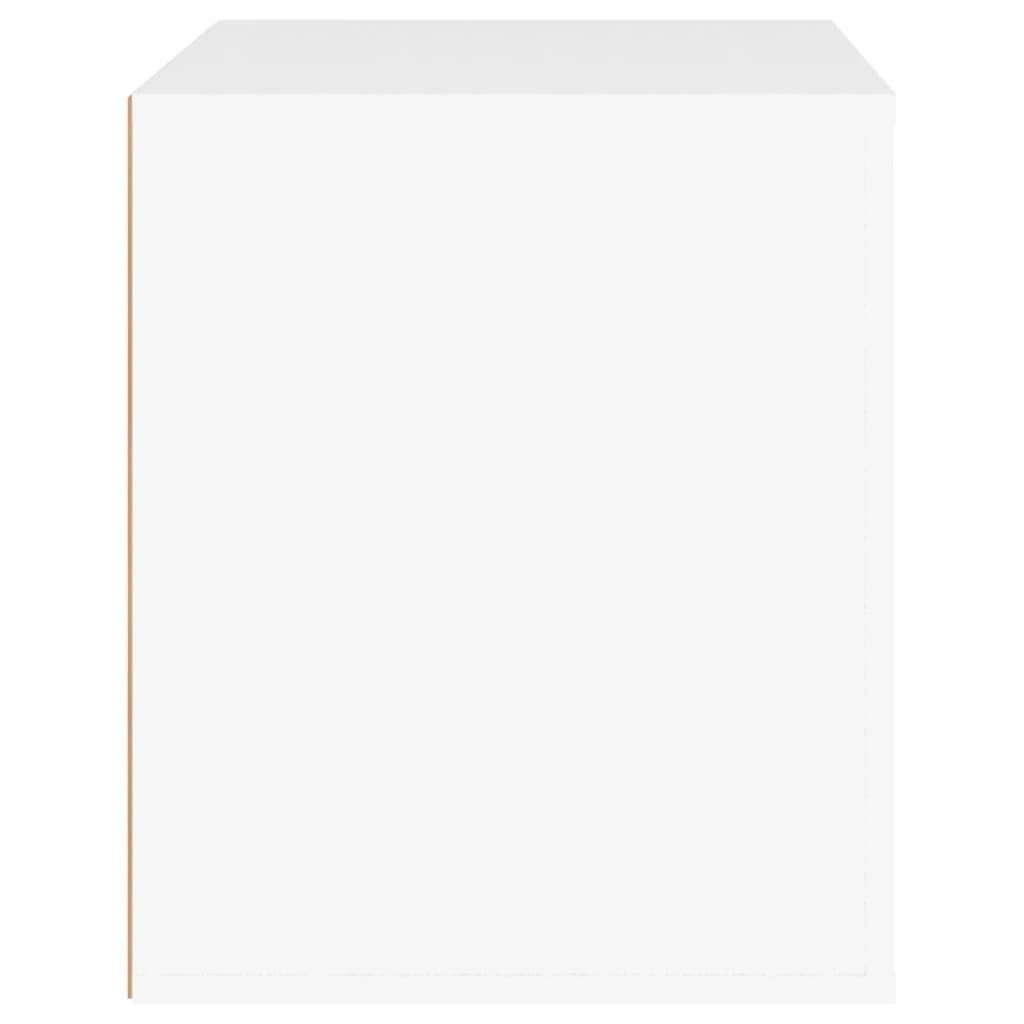Weiß Nachttisch 50x39x47 Fächerschrank (1-St) vidaXL cm