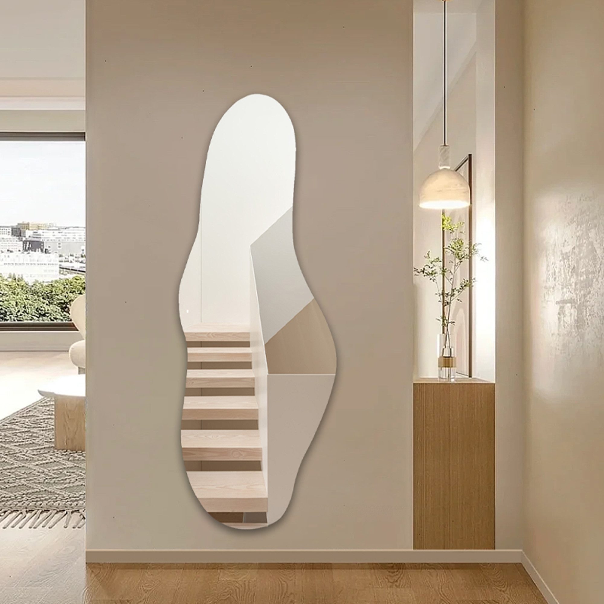 Hopibath Spiegel Flur Flurspiegel ganzkörper Ganzkörperspiegel gross 165x60 günstig online kaufen