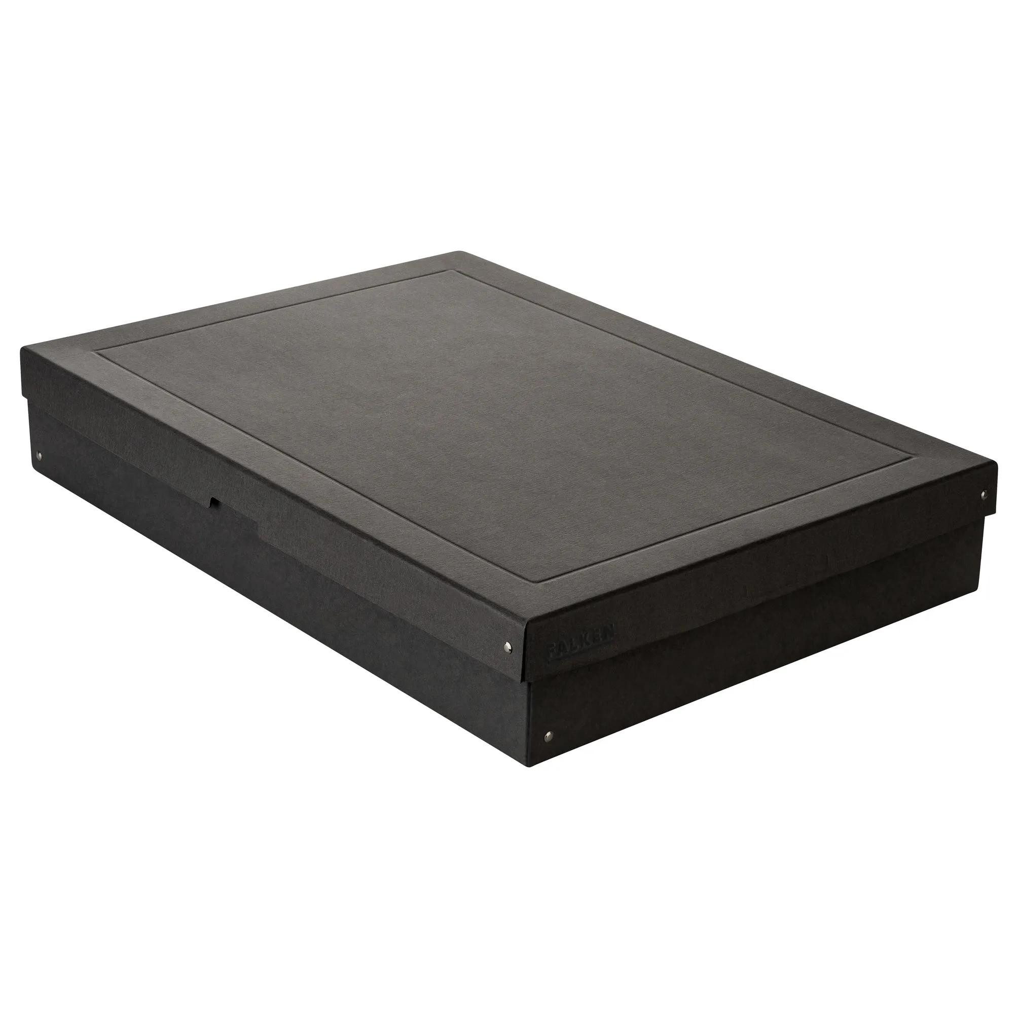 Archivcontainer 5x PURE Box Black DIN A2 Füllhöhe 100 mm schwarz - Schwarz - 22001768F