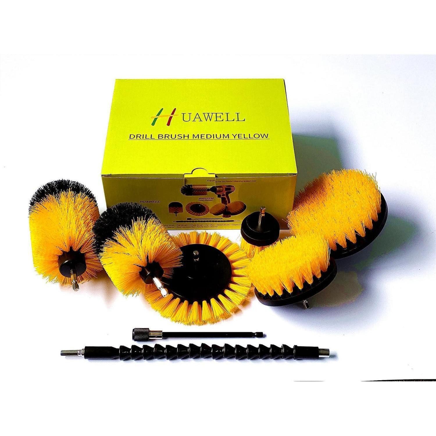 LuxusKollektion Reinigungsbürsten-Set Bohrerbuersten Set 8tlg., (8-tlg)