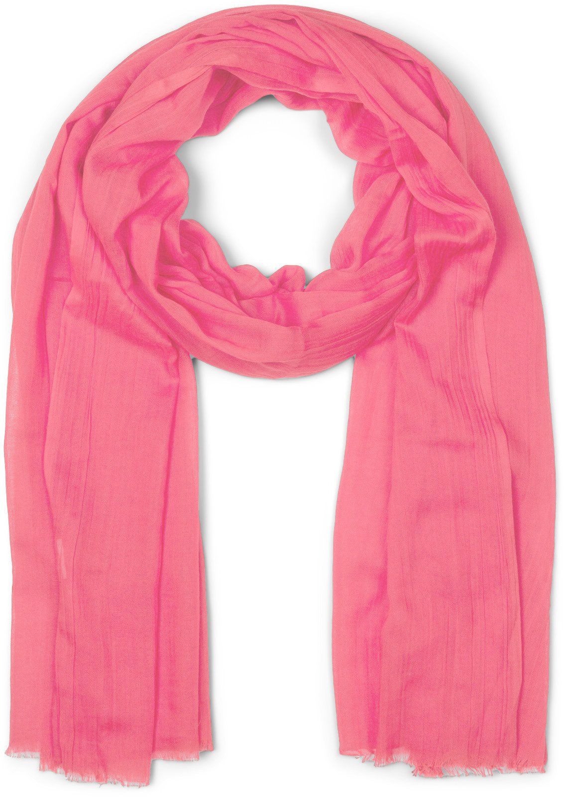 styleBREAKER Modeschal Leichter Schal Einfarbig, (1-St) günstig online kaufen