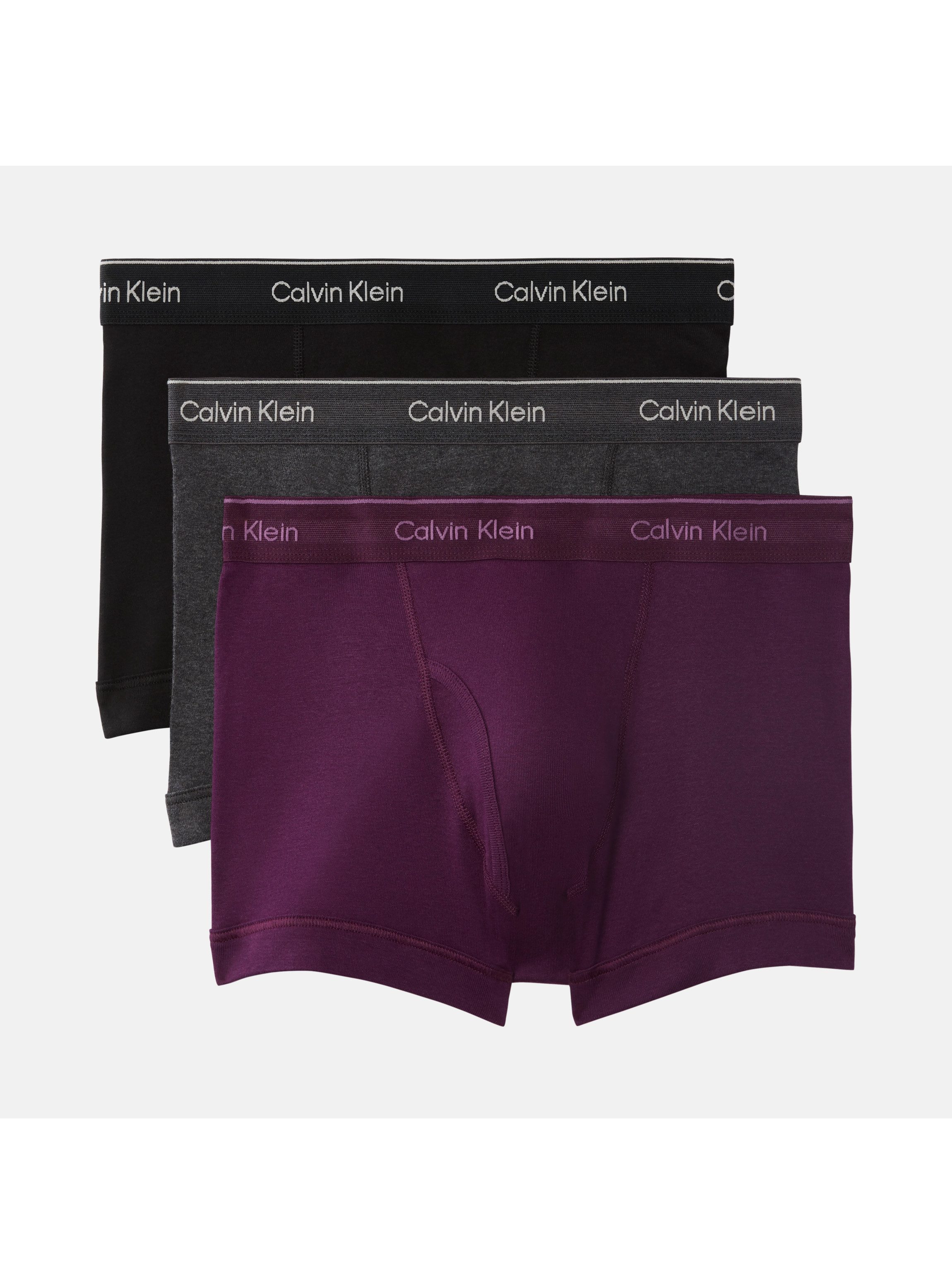 Calvin Klein Underwear Trunk TRUNK 3PK (Packung, 3er-Pack) mit Logo-Elastikbund
