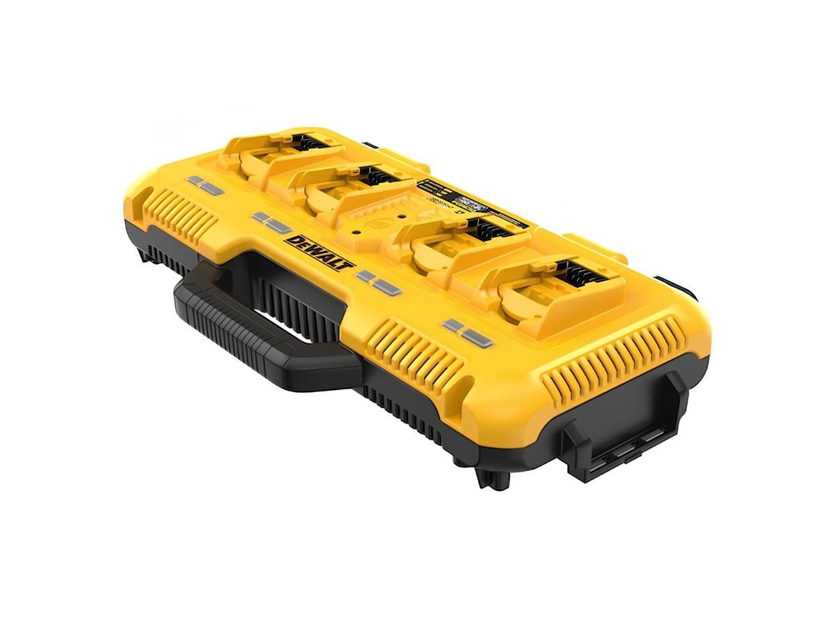DeWalt Vierfach Schnelllade-Gerät (LED-Anzeige, Temperatursensor)