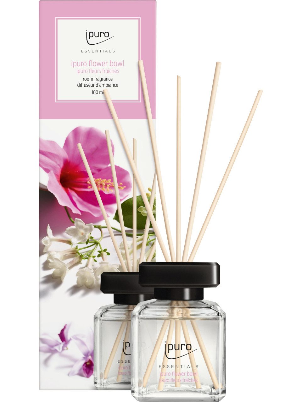 IPURO Duftstäbchen ipuro ESSENTIALS Raumduft Flower Bowl 100 ml