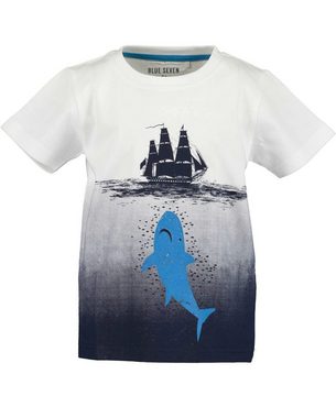 Blue Seven T-Shirt Jungen 2er-Pack T-Shirts kurzarm (2-tlg) mit Frontprint
