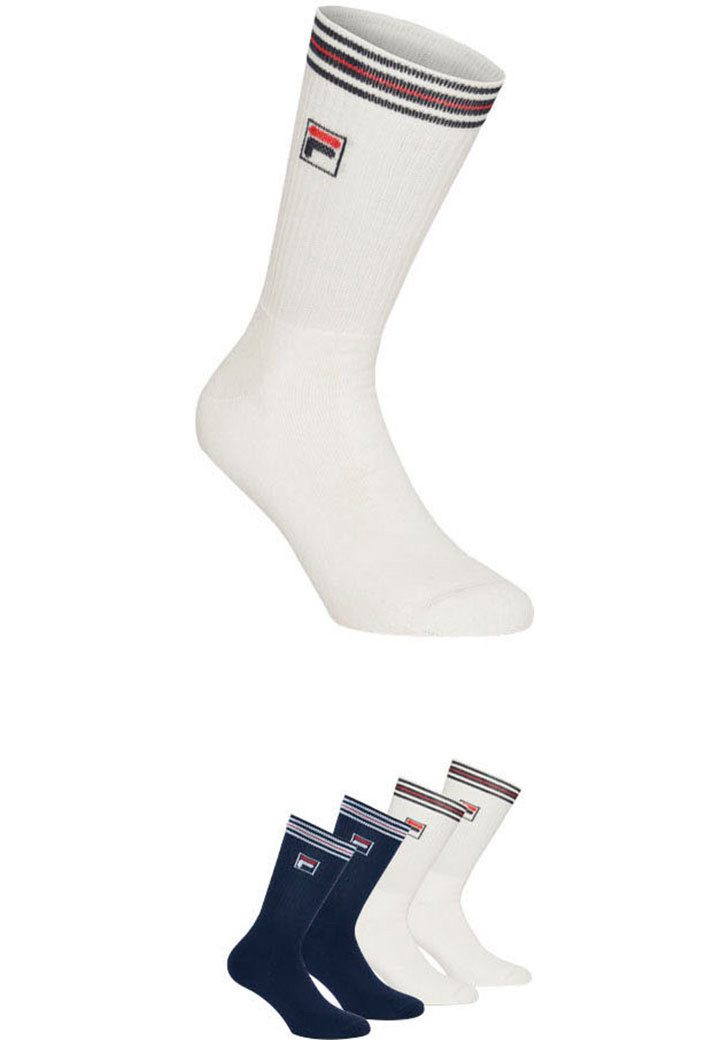 Fila Sportsocken UNISEX TOP QUALITY FULL TERRY VINTAGE SOCKS (4-Paar) sport günstig online kaufen