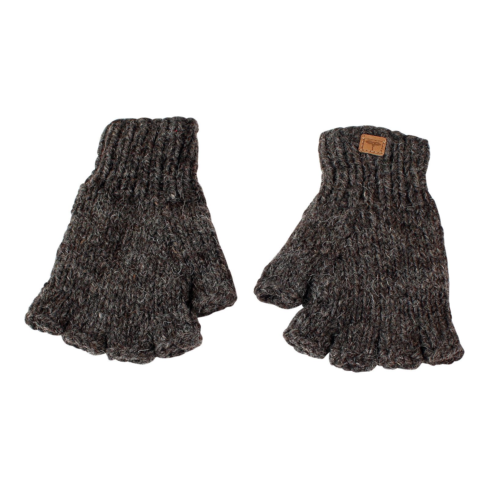 BUDDHA arts&more Strickhandschuhe Fingerlinge Halbfingerlinge aus Nepal günstig online kaufen