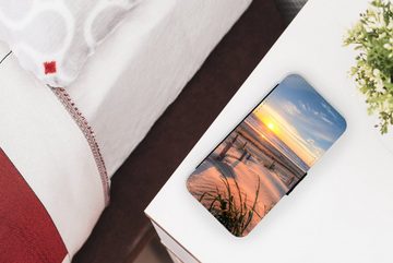 MuchoWow Handyhülle Strand - Meer - Düne - Sonnenuntergang - Landschaft, Handyhülle Telefonhülle Apple iPhone 13 Mini
