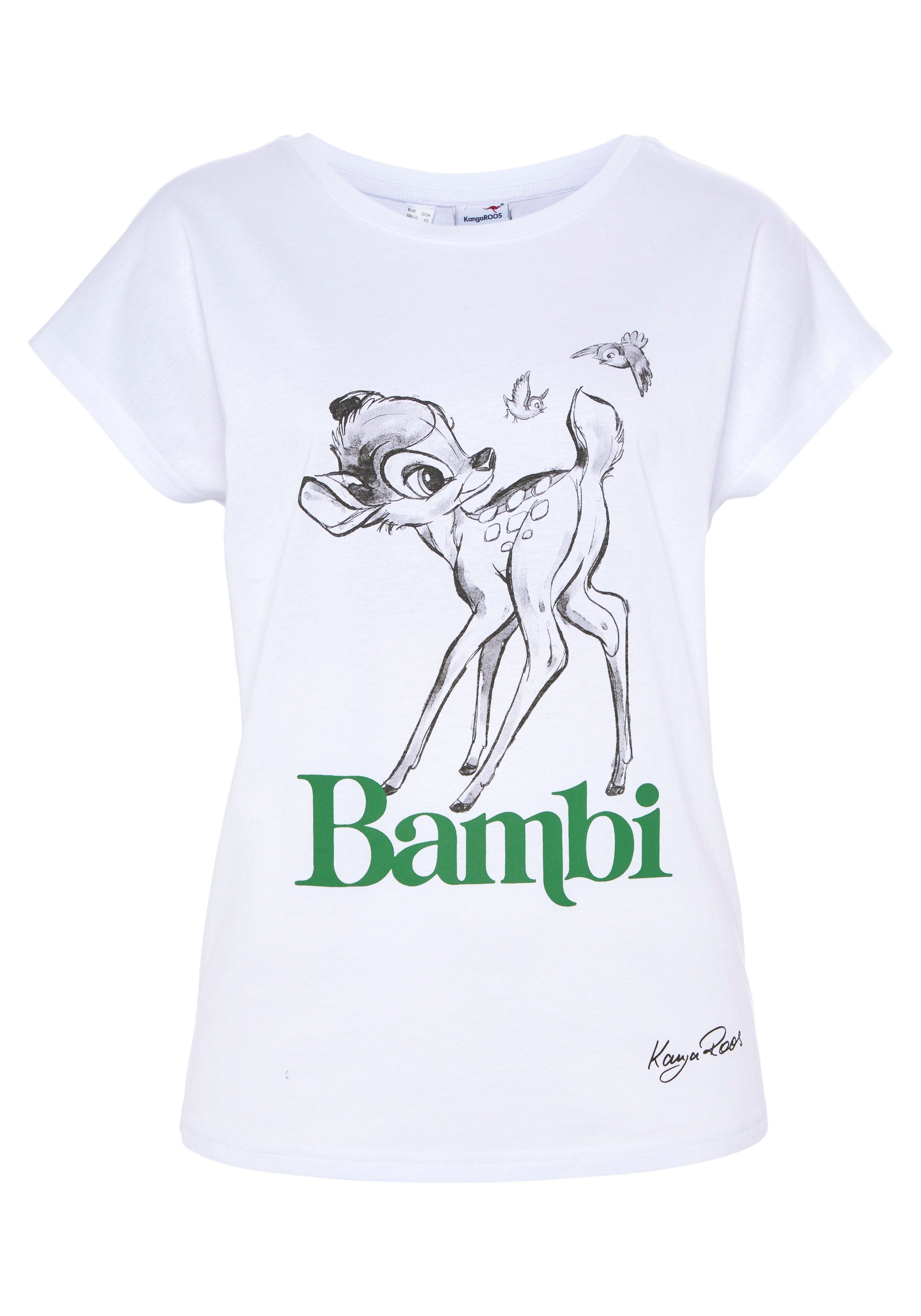 KangaROOS T-Shirt mit - Original süssem NEU lizensiertem KOLLEKTION Bambi-Design