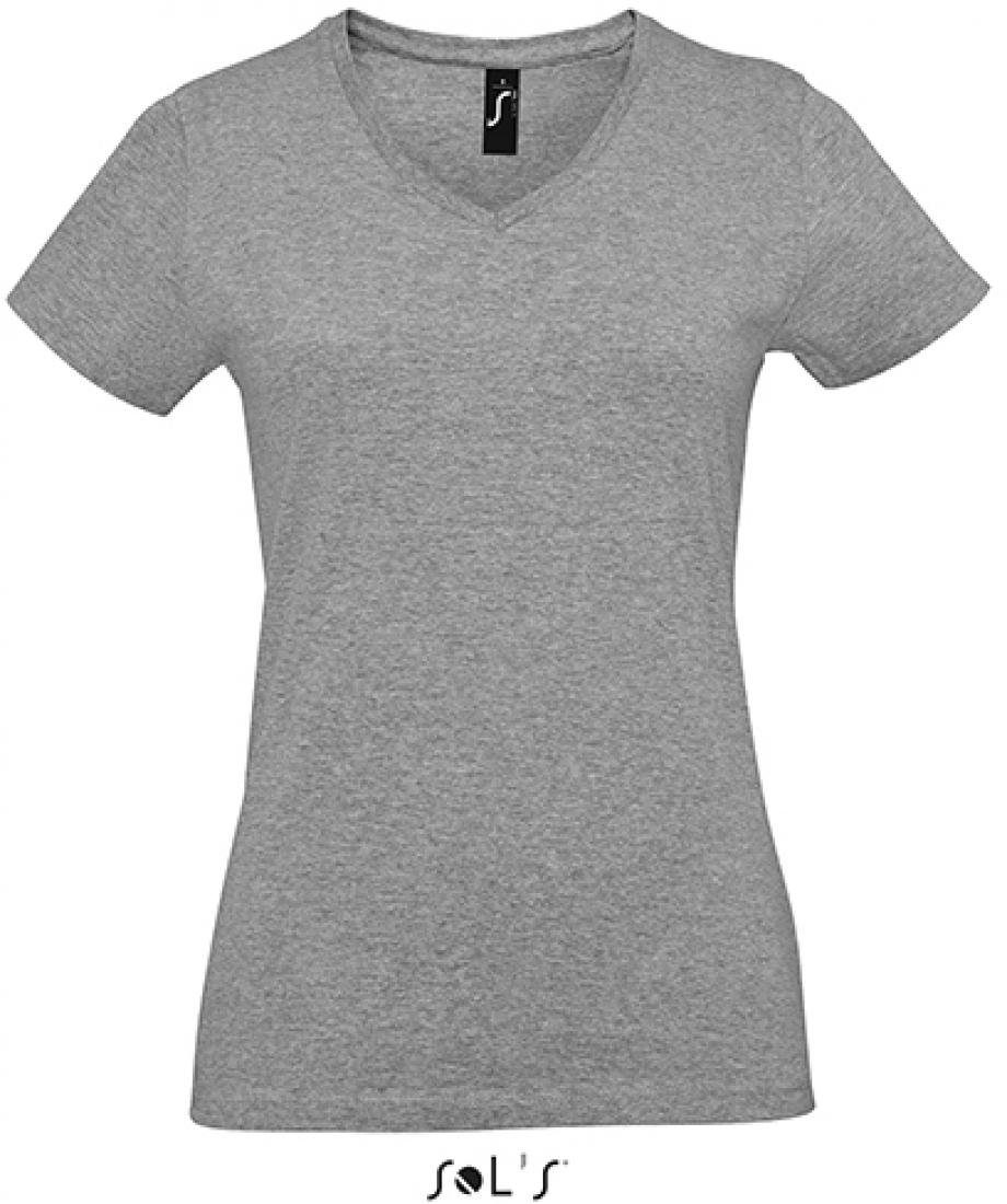 SOLS V-Shirt Damen Imperial V-Neck Women T-Shirt - V-Ausschnitt