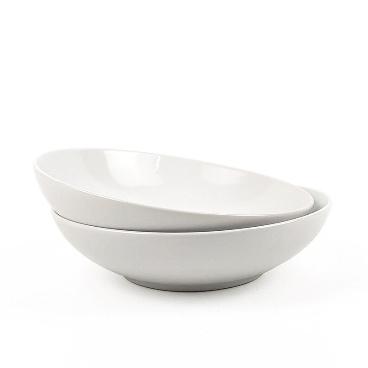 Michelino Suppenteller 2er-Set aus hochwertigem Steingut - ø 20 cm, robust & pflegeleicht, (2 St), 2-teilig, Steingut, ø20 cm