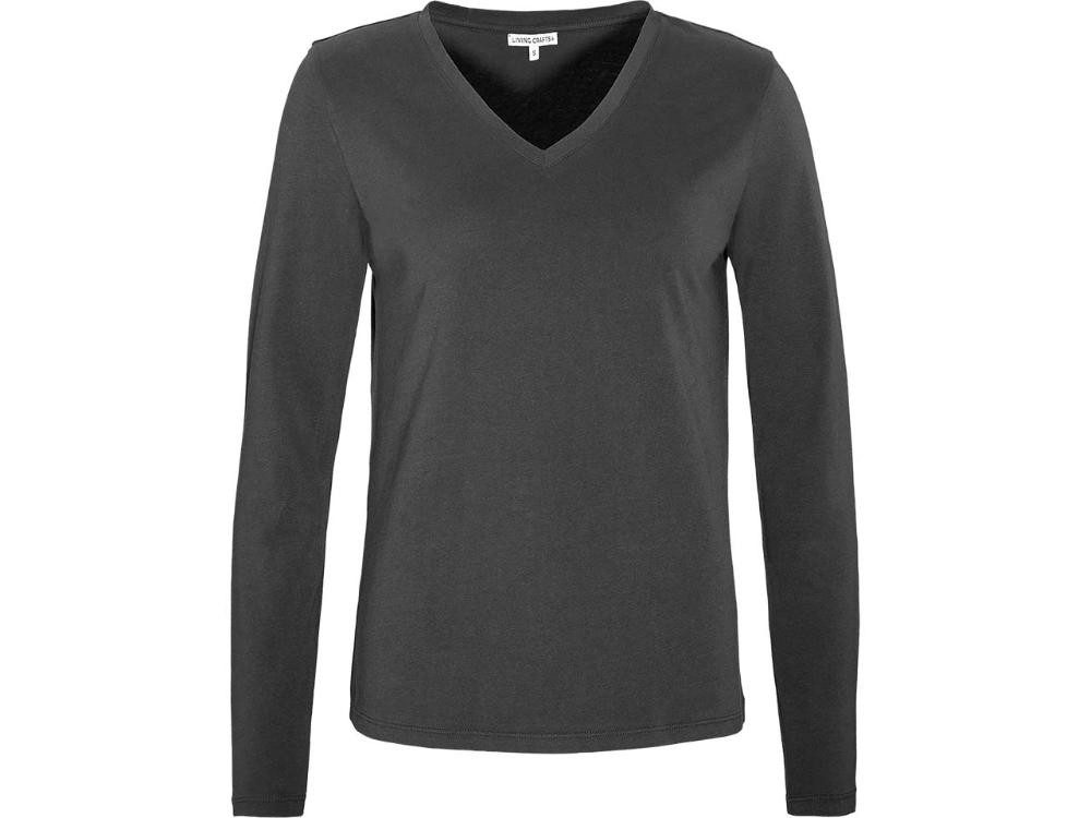LIVING CRAFTS Langarmshirt Living Crafts Bio-Damen-Langarmshirt 'TARANA' mit