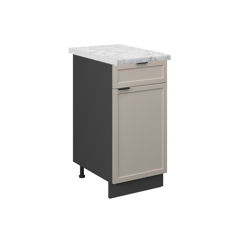 Vicco Unterschrank Fame-Line, GrauBeige/Anthrazit, 40 cm, günstig online kaufen