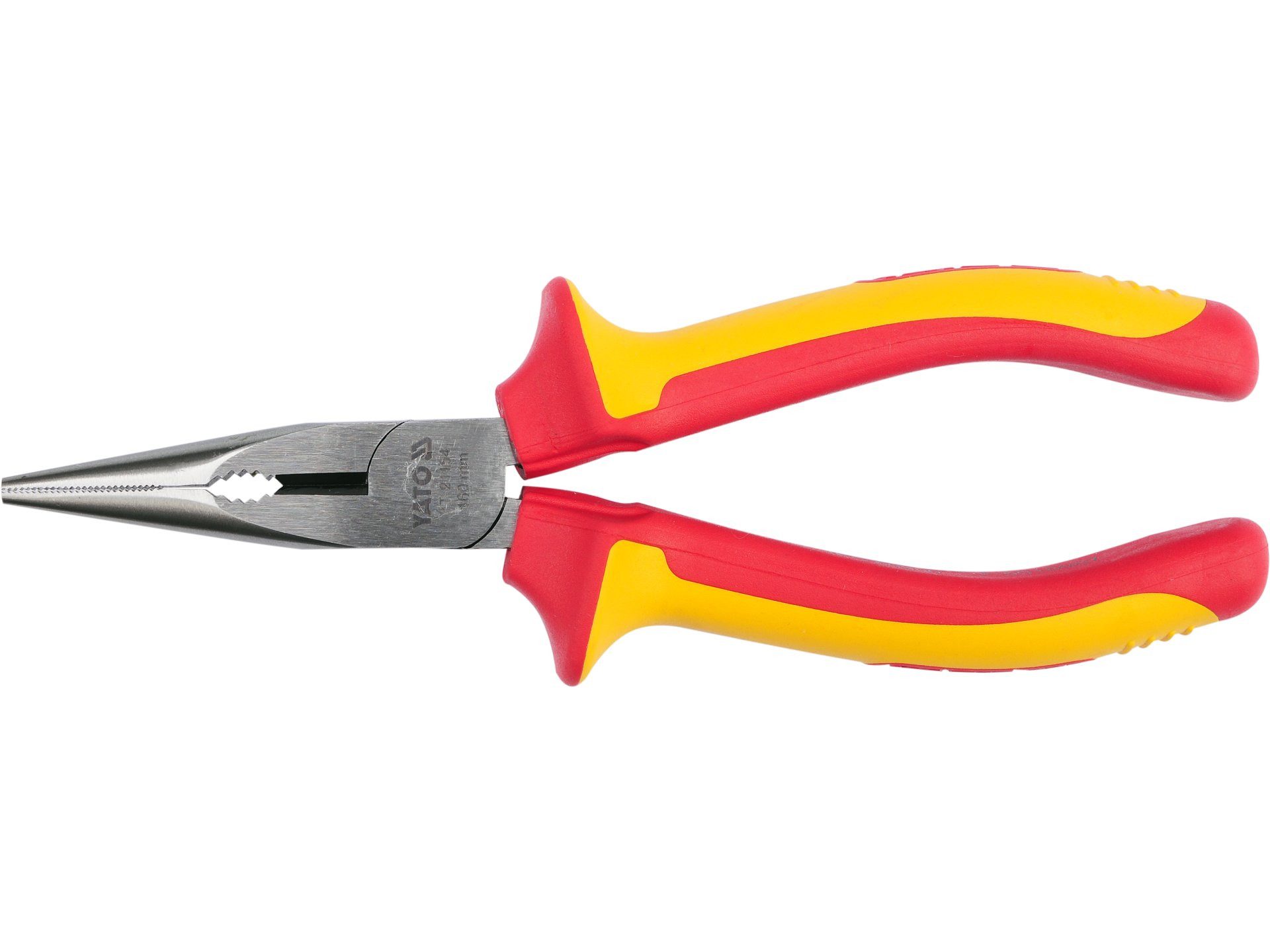 Yato Telefonzange Pinza dritta e allungata 160mm VDE, VDE-Spitzzange gerade 160 mm 1-tlg.