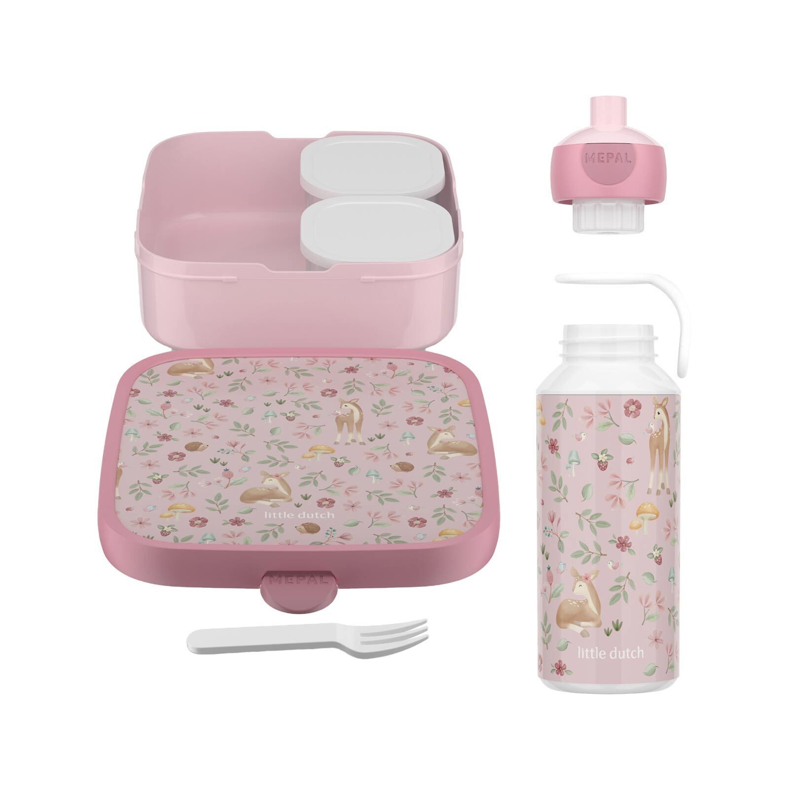 Mepal Lunchbox Campus (2025) Lunchset XL, PP/PE, Silikon, ABS, (1-tlg), Spülmaschinenfest
