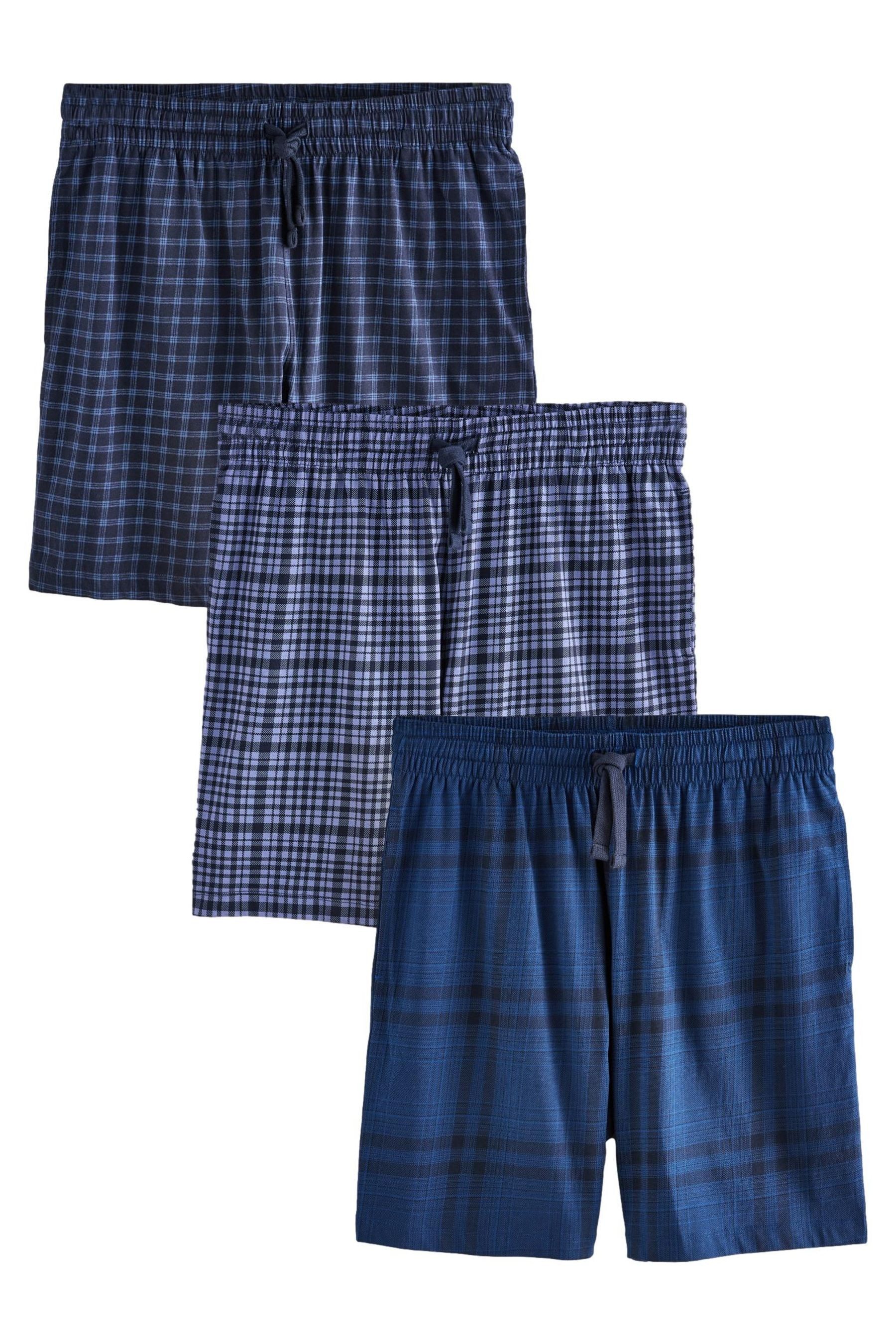 Navy Blue Check