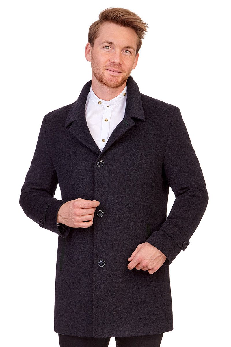 Gebr. Weis menswear Trachtenjanker Mantel - MATTERHORN - anthrazit