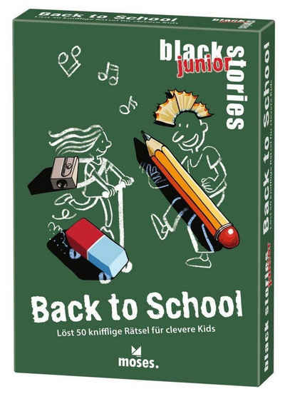 Moses. Verlag Spiel, black stories junior Back to School