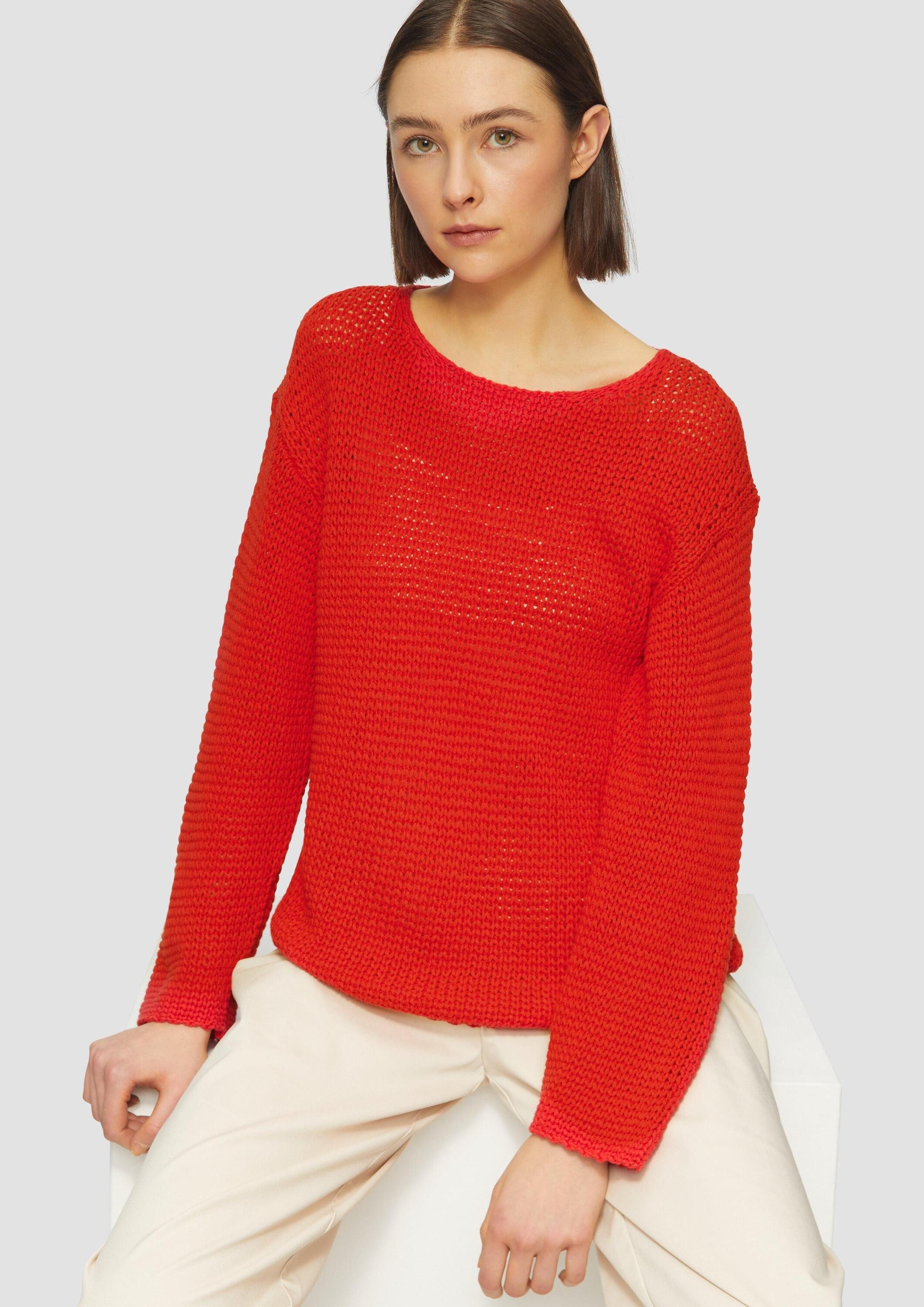 s.Oliver Longpullover Strickpullover (1-tlg) günstig online kaufen