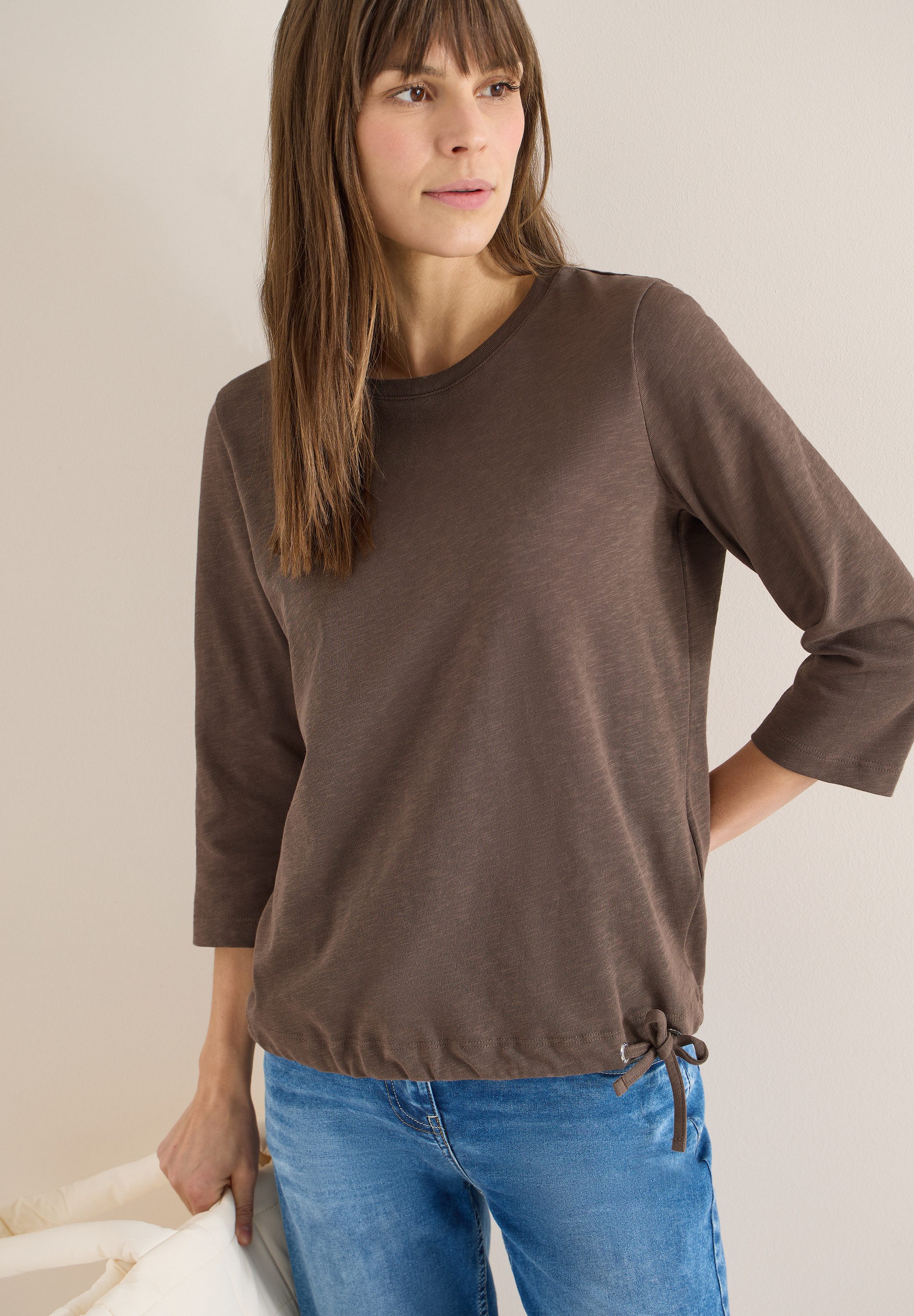 CECIL 3/4-Arm-Shirt mit 3/4 Ärmeln