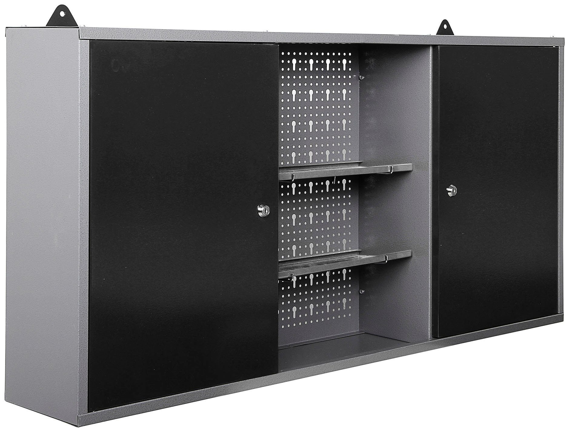 Eck-Set ONDIS24 Werkstatt-Set, (4-tlg), anthrazit-schwarz-grau großes