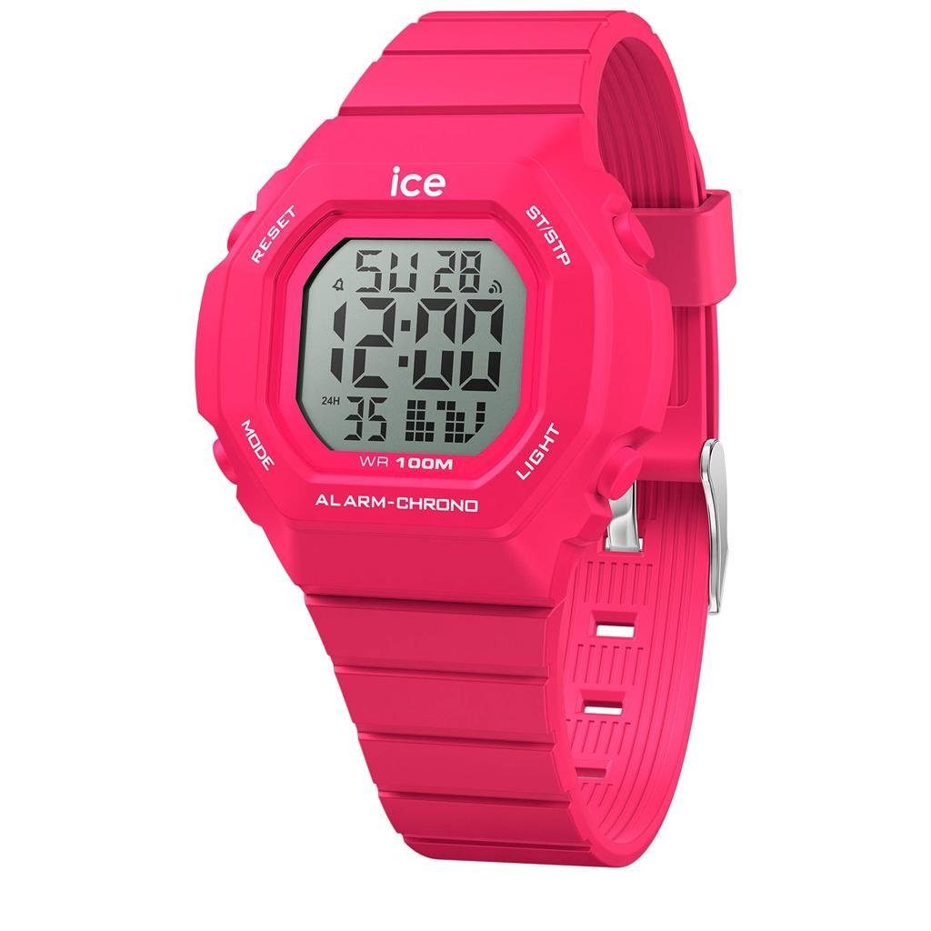 ice-watch Digitaluhr Ice-Watch Damenuhr / Kinderuhr ICE digit ultra 022100 Pink, (1-tlg)