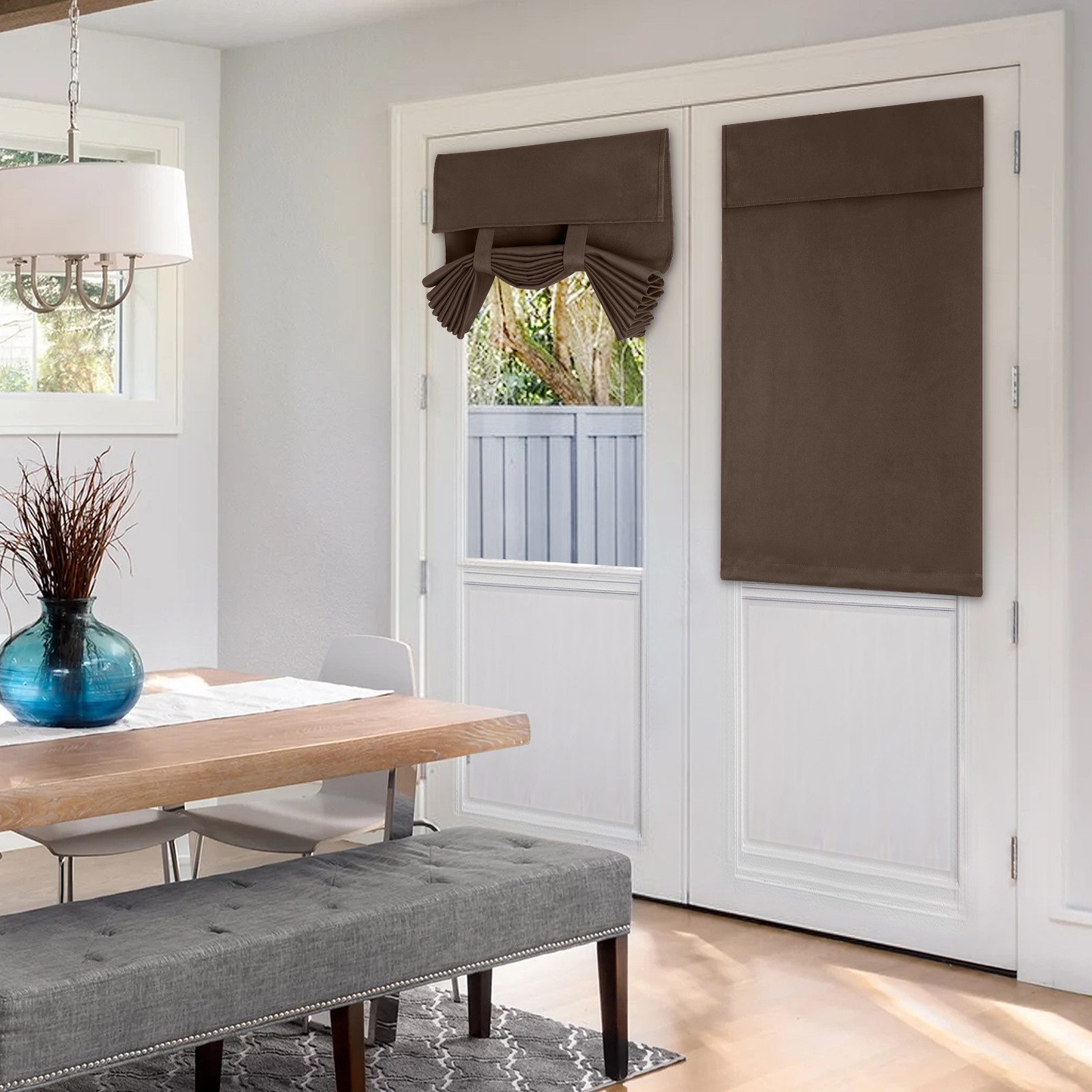 BYSURE Türvorhang Französische Türvorhänge, Sichtschutz, Verdunkelung für G günstig online kaufen