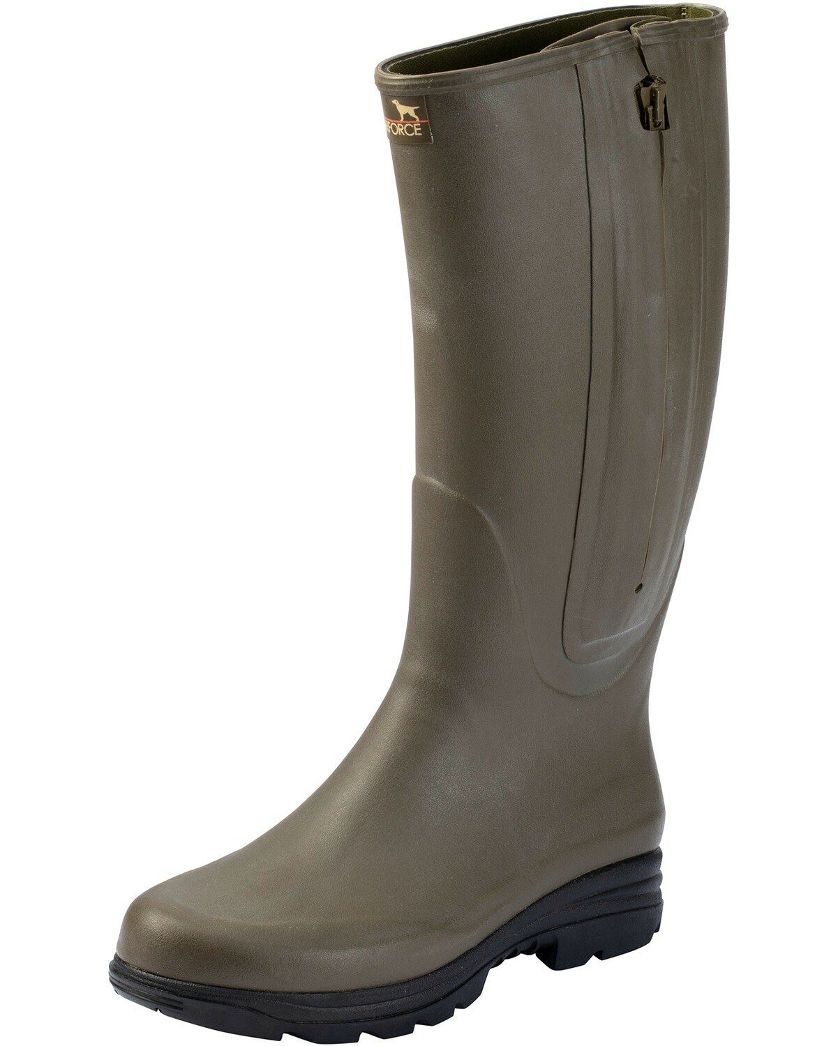 Parforce Essential Gummistiefel mit Reißverschluss und Neoprenfutter Gummis günstig online kaufen