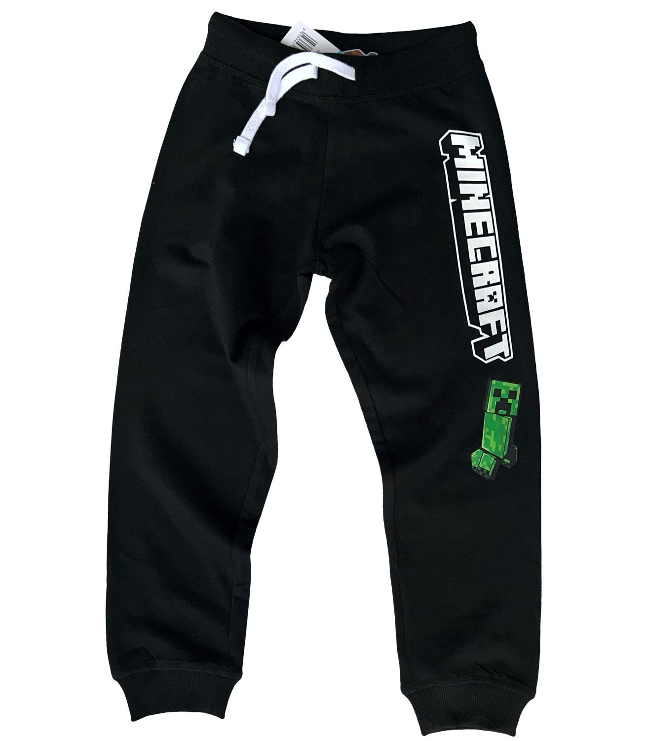 Minecraft Jogginghose MINECRAFT Kinder Jogginghose Jungen + Mädchen Hose