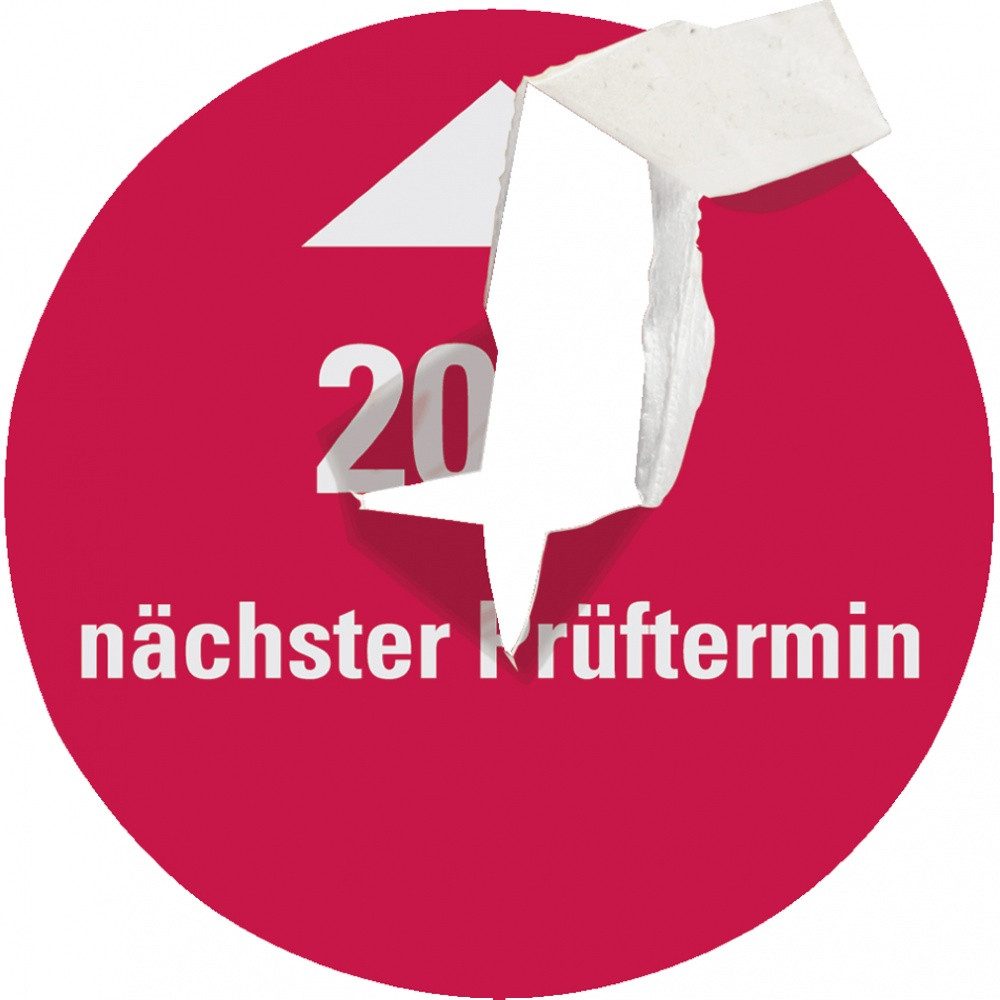 Dreifke Hinweisschild Systemprüfplakette nächster Prüftermin 2029, grün, Folie, Ø 30mm, 10/B, Aufkleber (Folie)