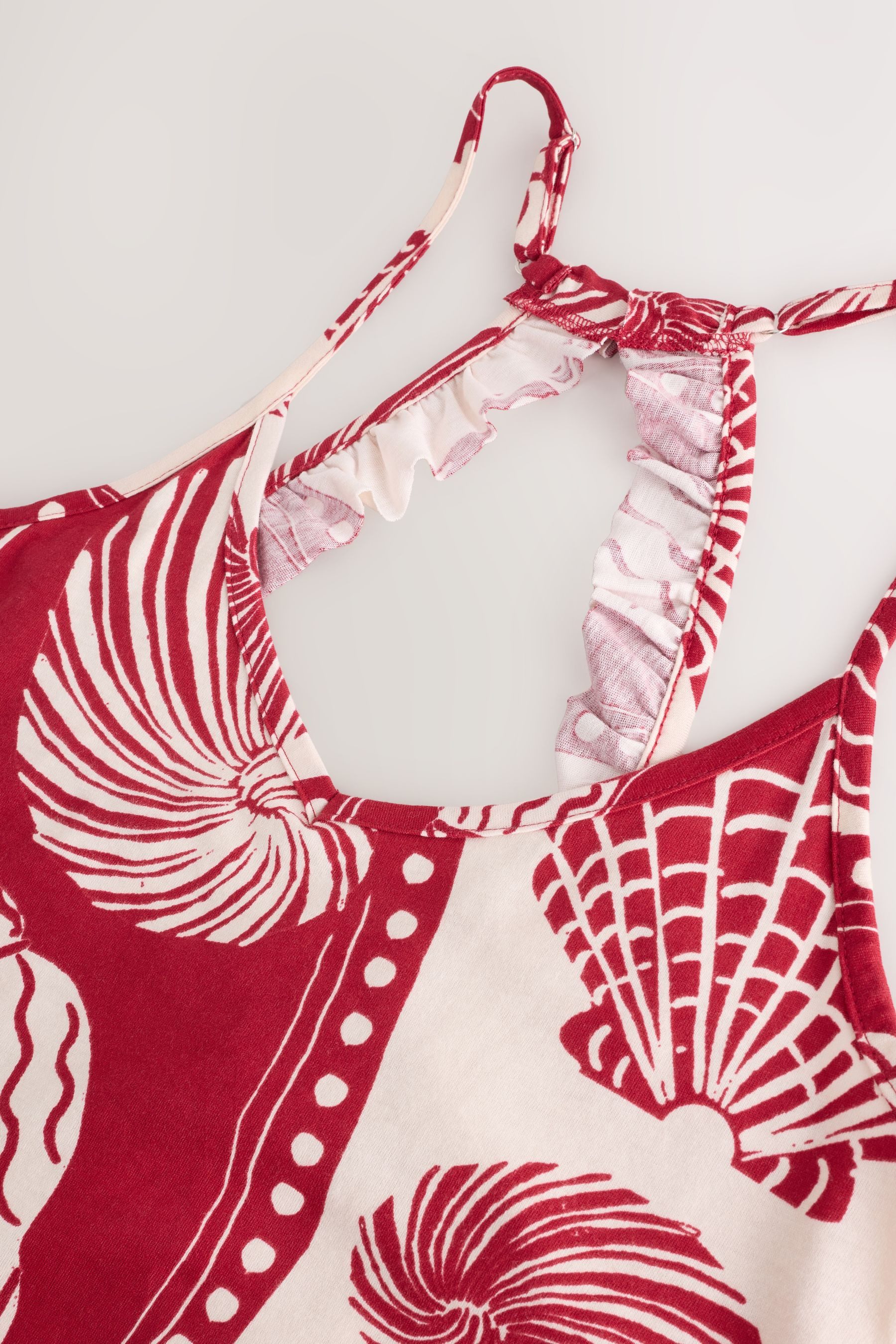 Next Nachthemd Negligé aus Baumwolle (1-tlg)