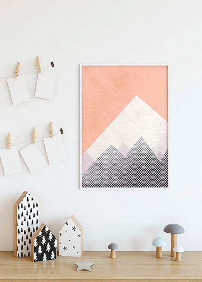 Komar Poster Wild and Mountain, St), Schlafzimmer, (1 Kunst Formen, Free Wohnzimmer Kinderzimmer