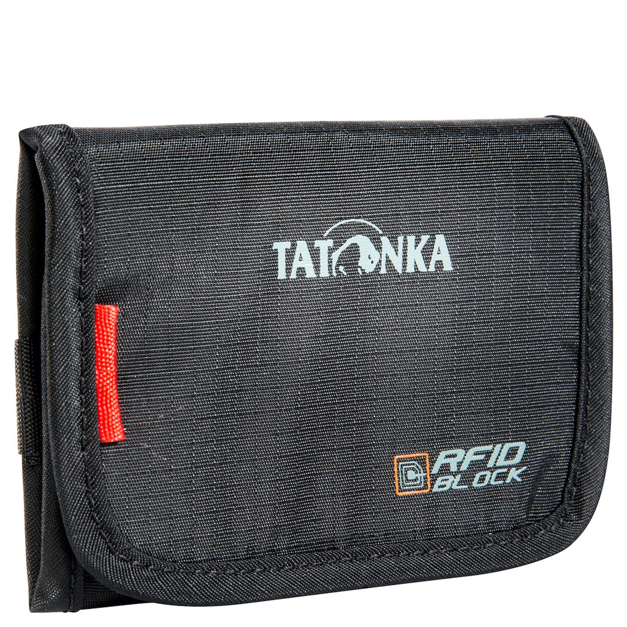 Geldbörse B (1-tlg) - RFID cm Folder TATONKA® Geldbörse black 3cc 12