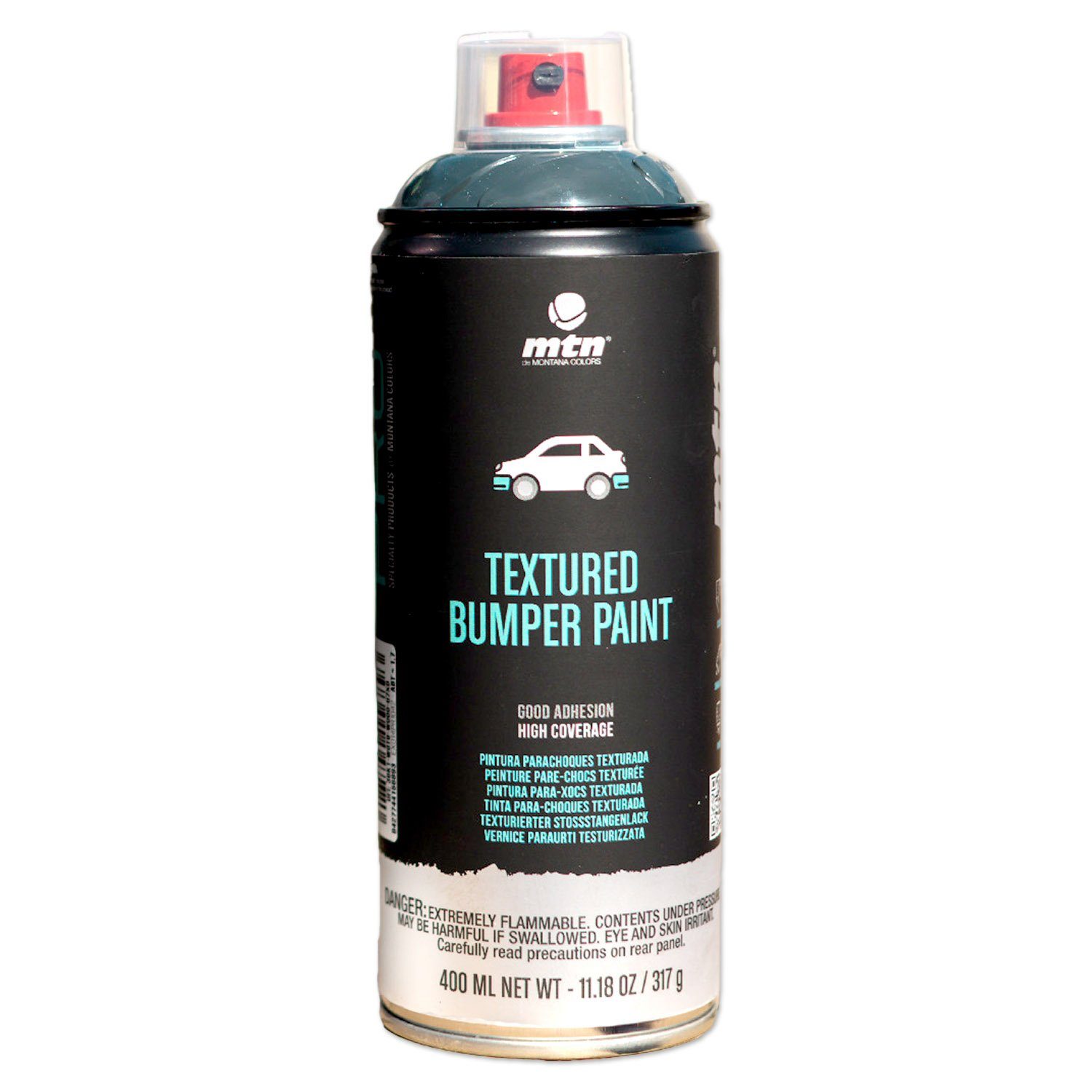 MTN Sprühlack Stoßstangenlack, MTN PRO, Texturiert, 400ml, Farbauswahl