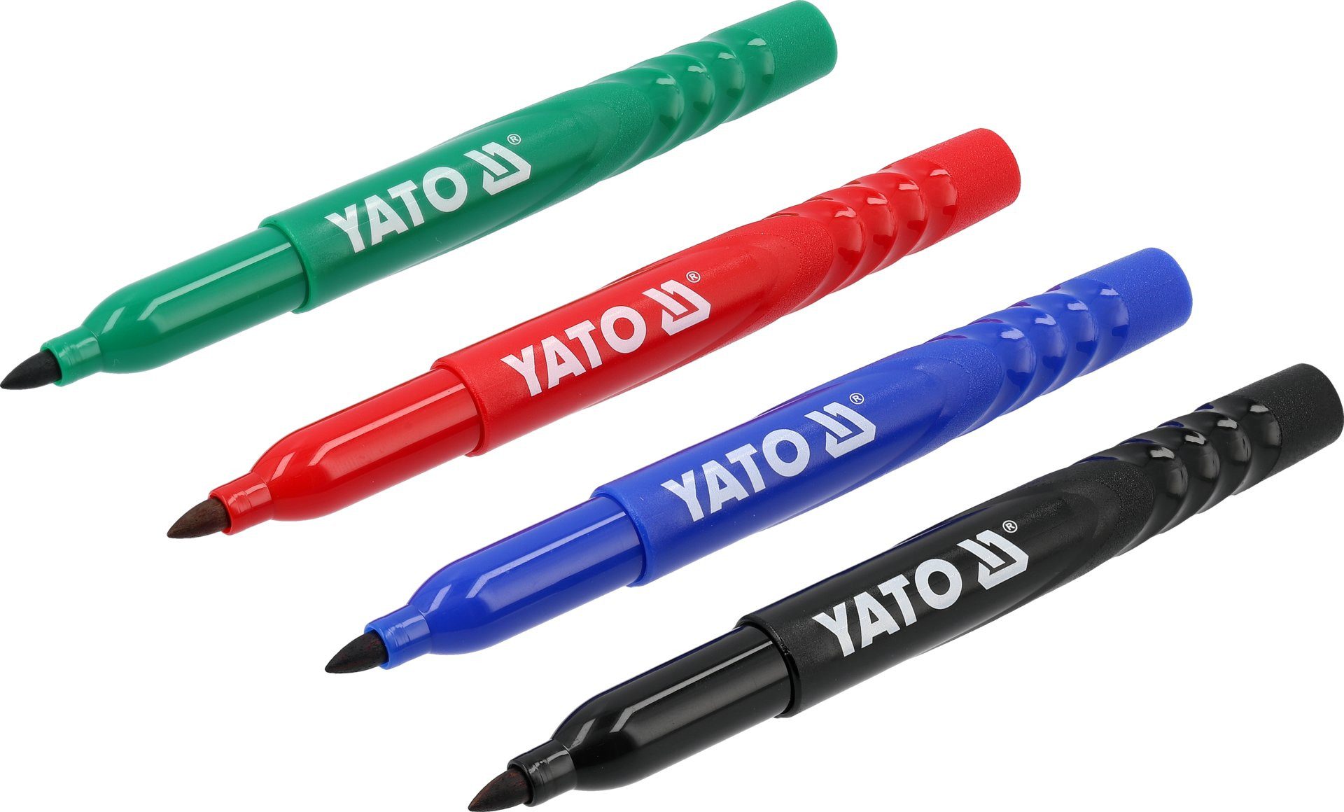 Yato Permanentmarker Technische Markierer Set 4 Farben 36 Stück, (Technische Markierer Set 4 Farben 36 Stück, 36-tlg., Technische Markierer Set 4 Farben 36 Stück)